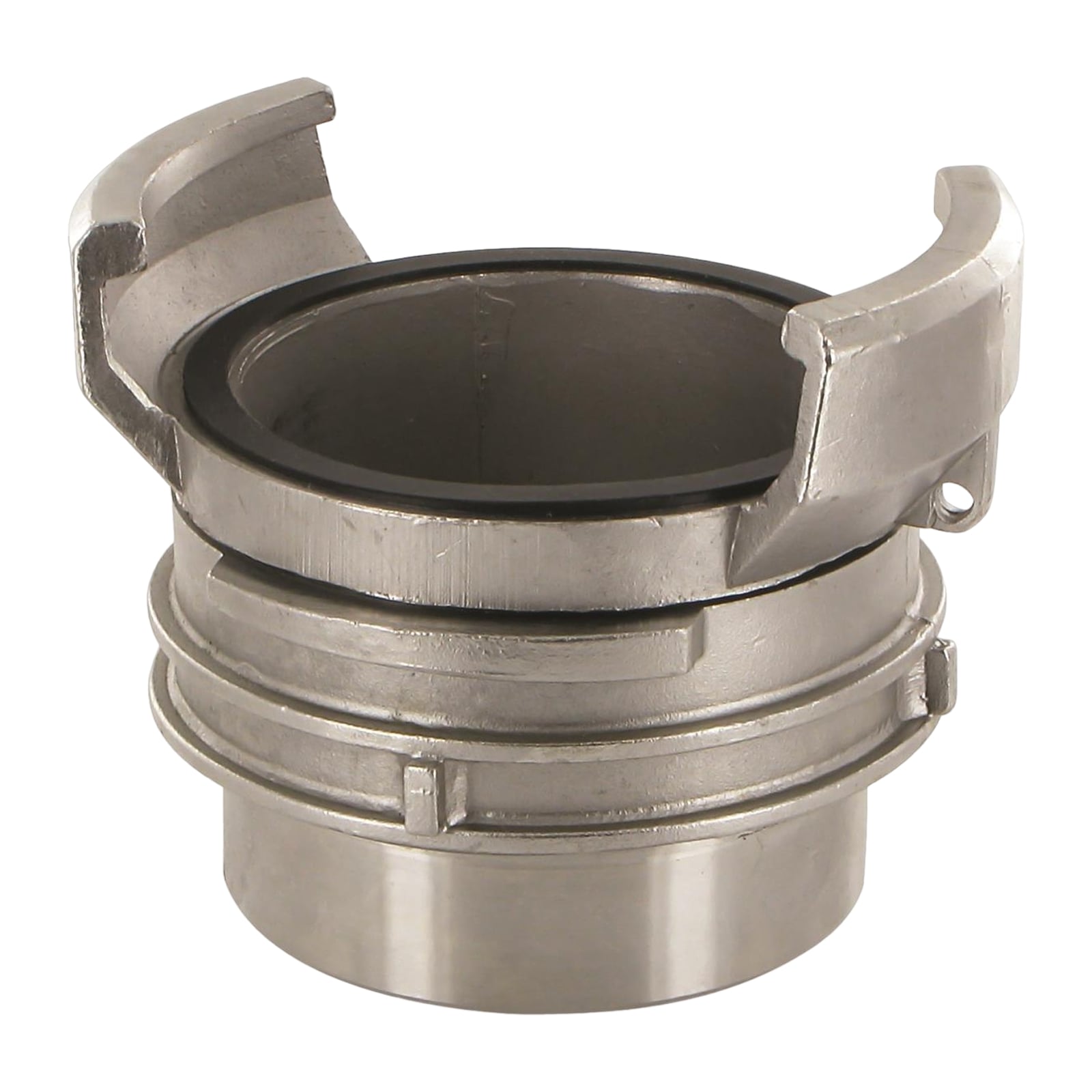 DN 100 Guillemin Kupplung Verriegelung Anschweißende 114,3 mm Edelstahl AISI 316 - PN 16 bar
