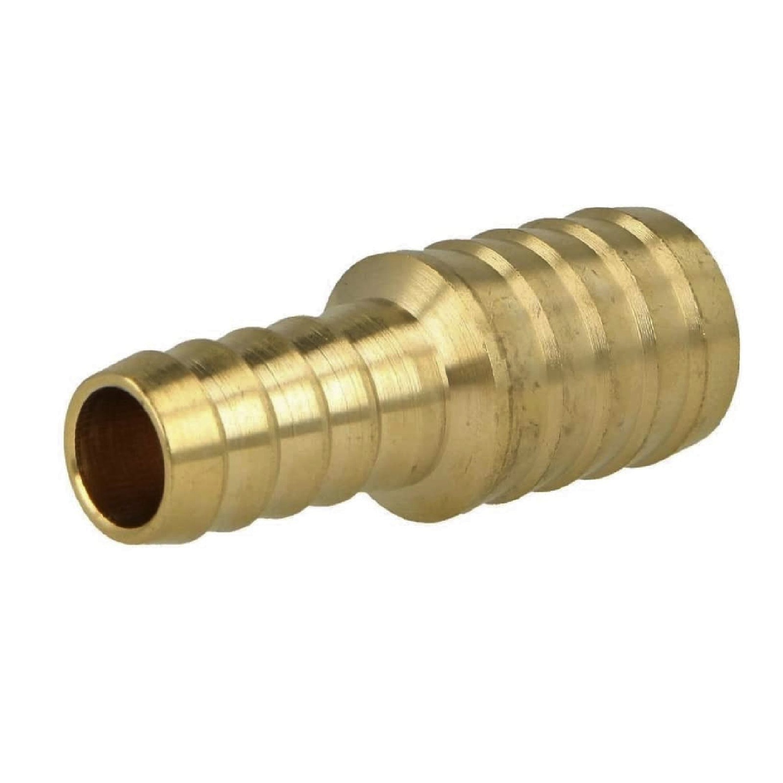 13 mm - 1/2" Zoll x 19 mm - 3/4" Zoll Schlauch Reduzier Verbinder Verteiler Tülle Kupplung Reparatur Messing PN 10 bar