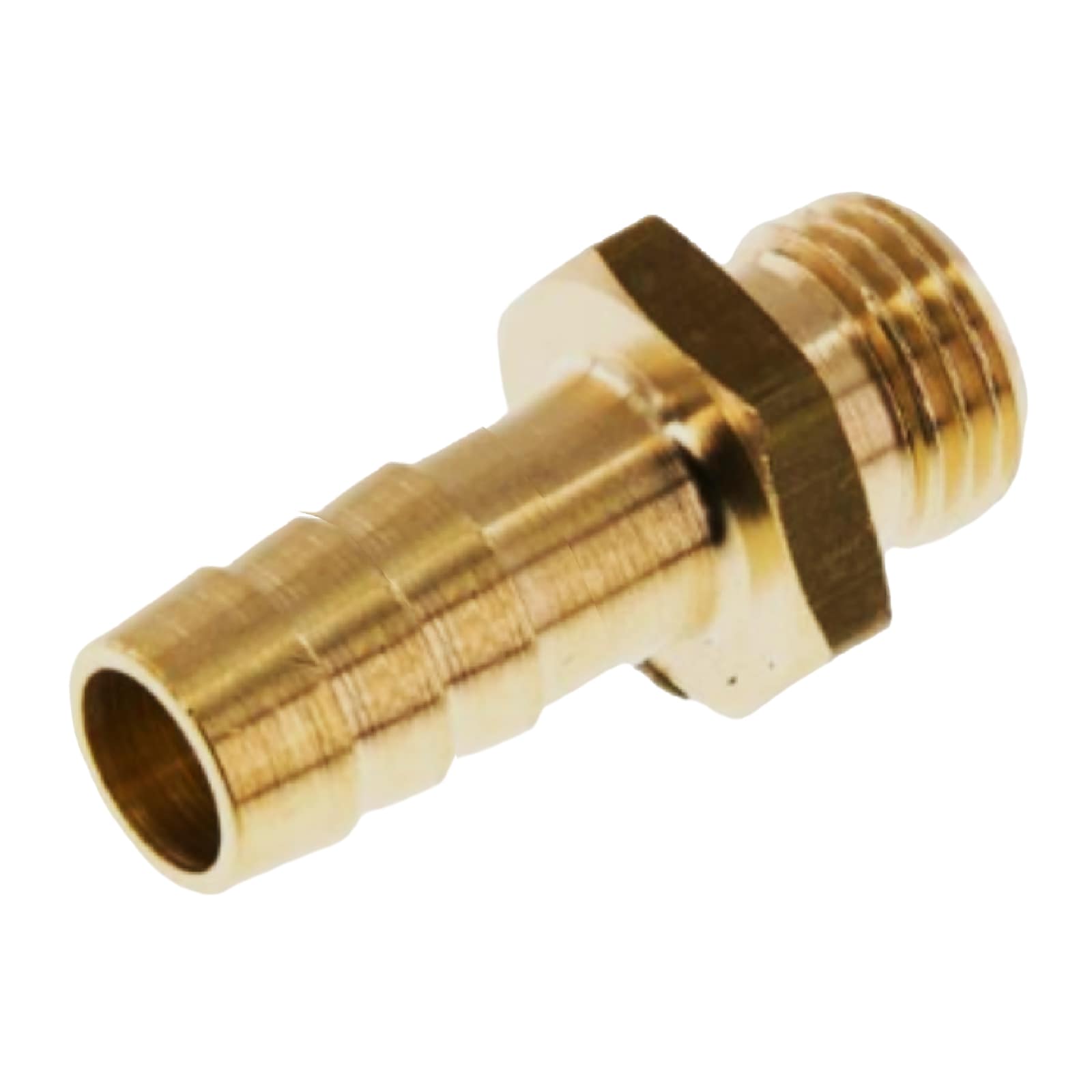 4 mm x 3/8" Zoll Schlauch Tülle Stutzen Außengewinde AG Nippel Messing Fittings - PN 16 bar