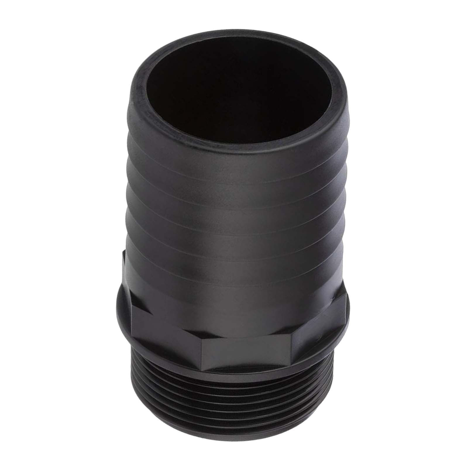 50 mm x 1 1/2 " PP Gewinde Fitting Schlauch Tülle Stutzen Außengewinde AG - PN 6 bar