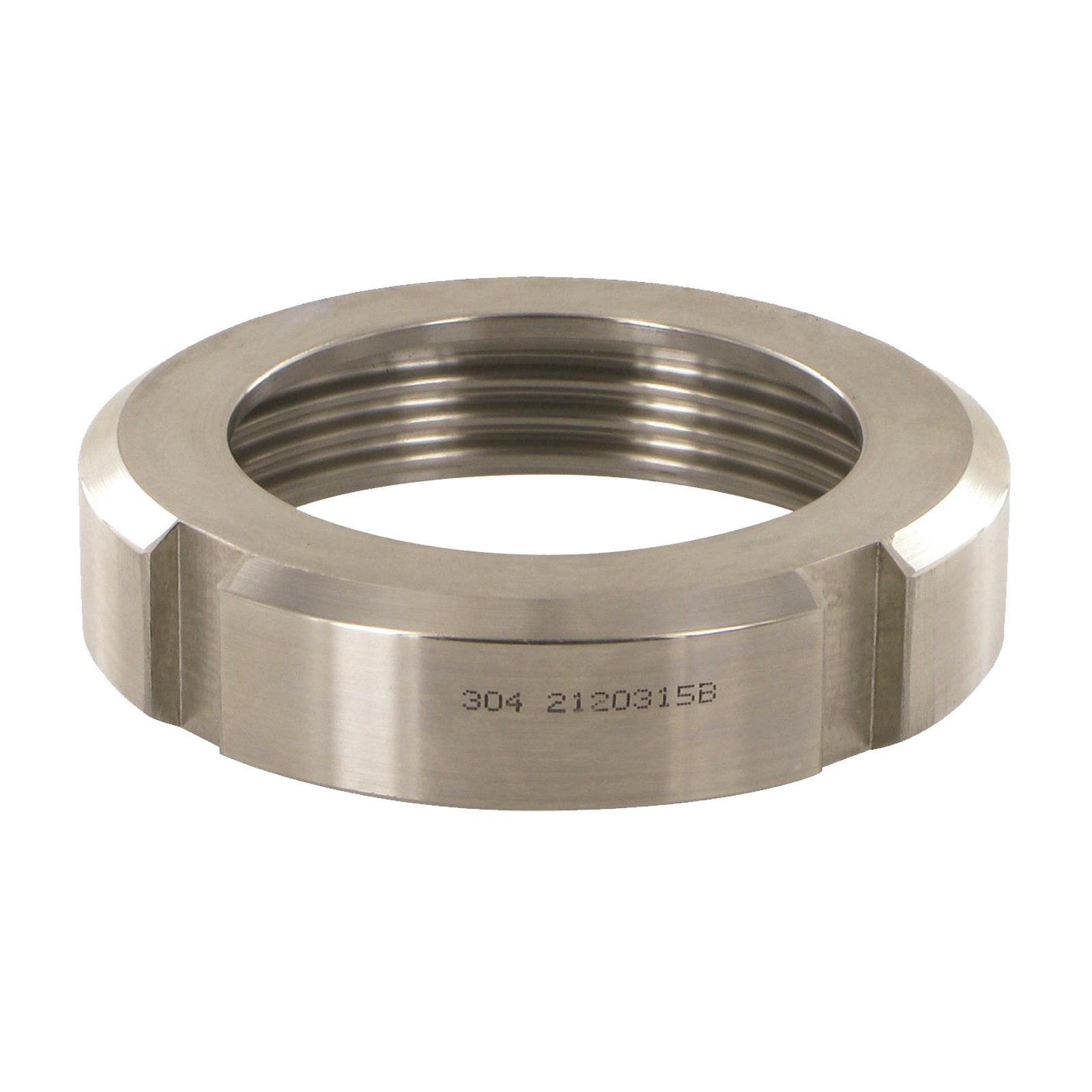 DN 100 Milchrohr Verschraubung DIN 11851 Überwurfmutter Innengewinde 130 x 1/4" - PN 25 bar