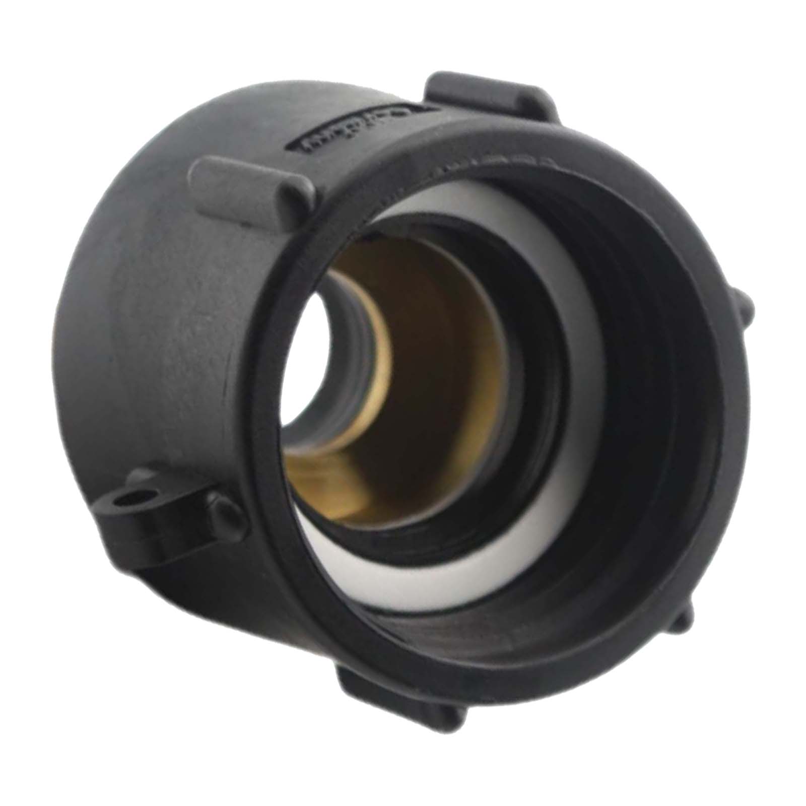 S60 x 6 IBC Adapter auf Schnellanschluss + Kupplung 1 1/2" 38 mm Container Tank Zubehör (GEKA kompatibel) 