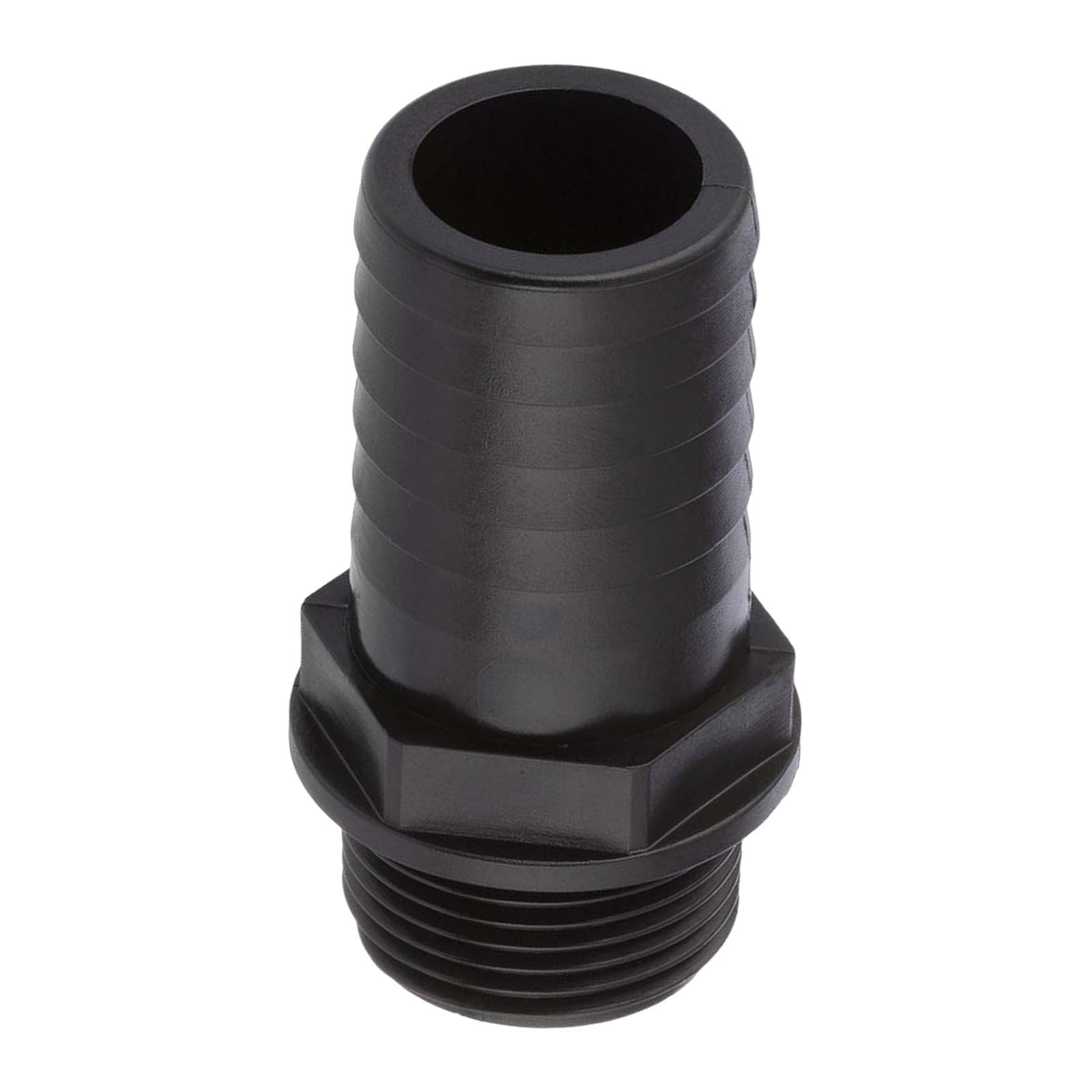 32 mm x 1 " PP Gewinde Fitting Schlauch Tülle Stutzen Außengewinde AG - PN 6 bar
