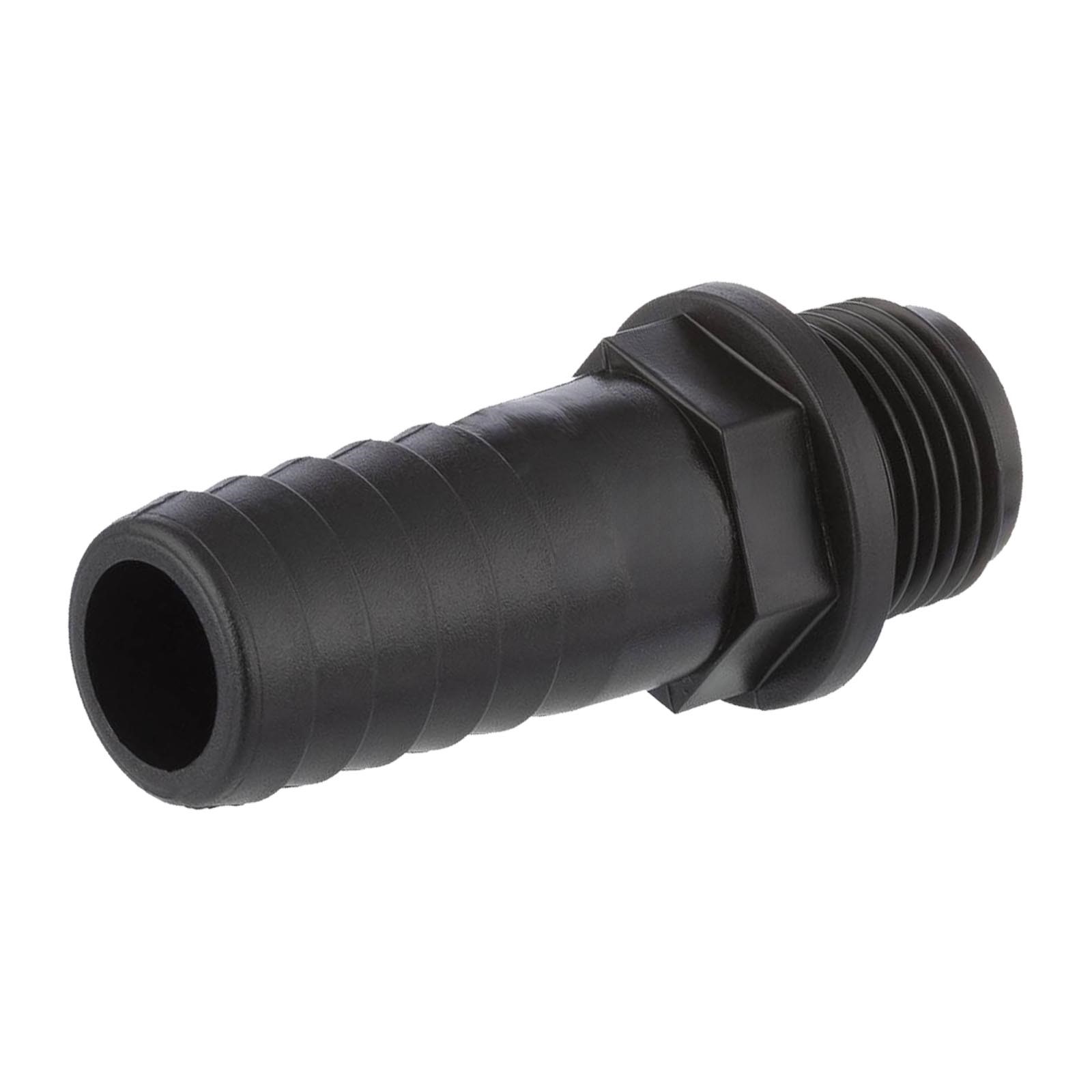 20 mm x 1/2 " PP Gewinde Fitting Schlauch Tülle Stutzen Außengewinde AG - PN 6 bar