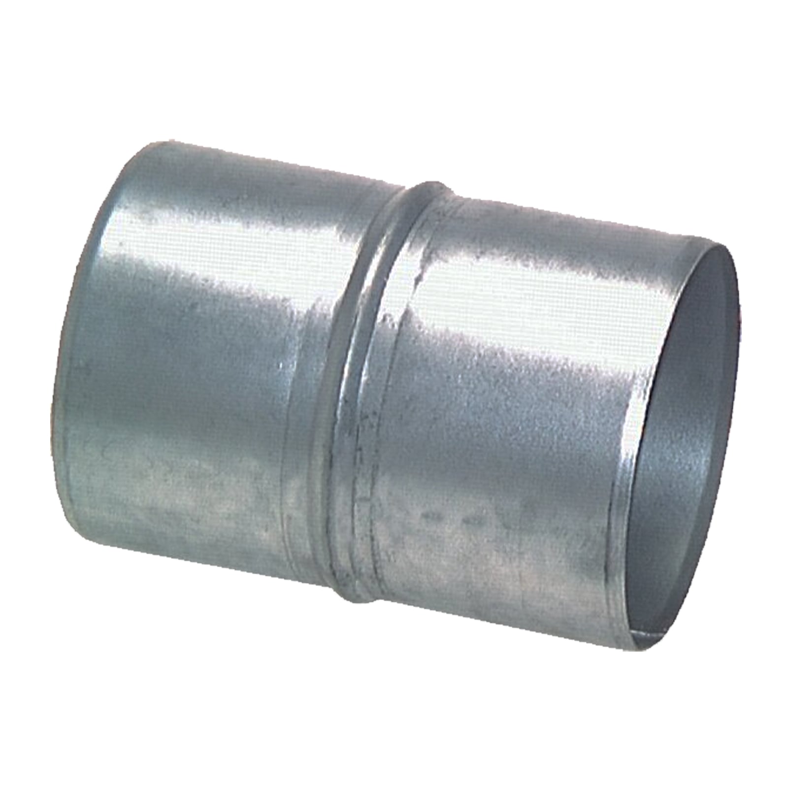 100 mm 4" Stahl Blech Rohr Verbinder Kupplung Schlauch gerade verzinkt - PN 2 bar