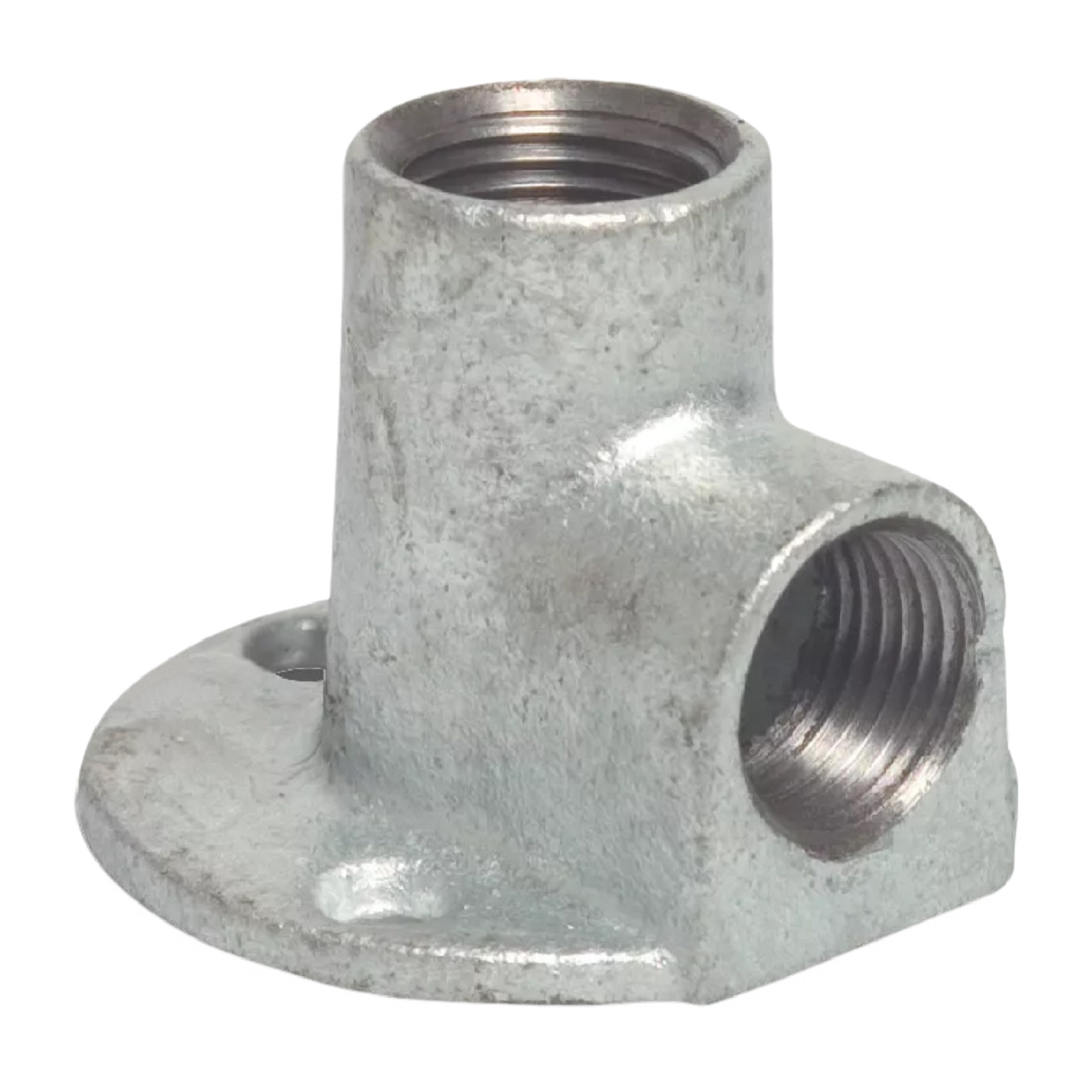 1/2" Gusseisen Temperguss Fitting Wandwinkel 90° Innengewinde IG DVGW PN 25 bar