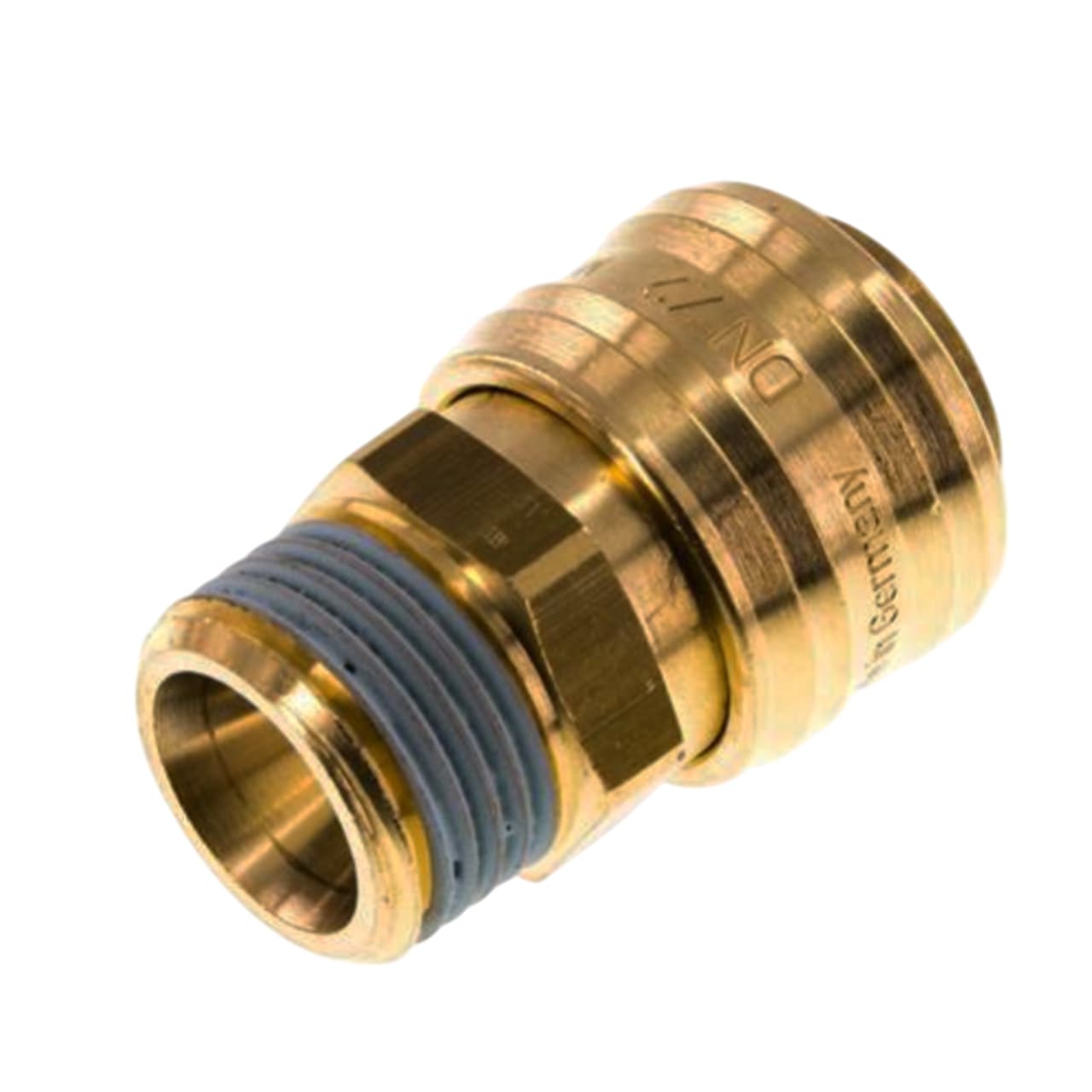 1/8 " Druckluft Kupplung Dose Schnell Messing NW 7,2 mit Innengewinde AG - PN 35 bar