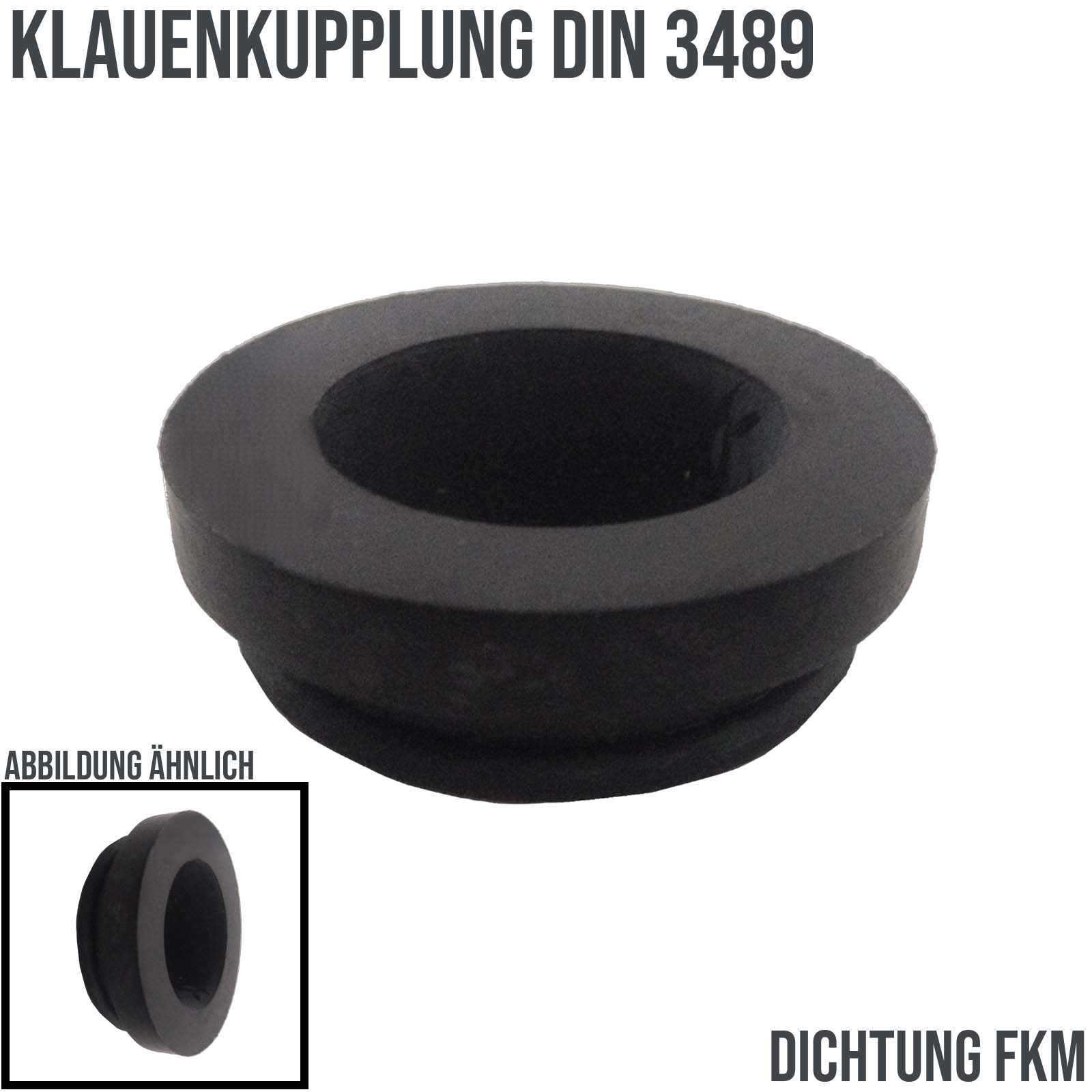 Dichtung Universal Klauen Kupplung FKM DIN 3489