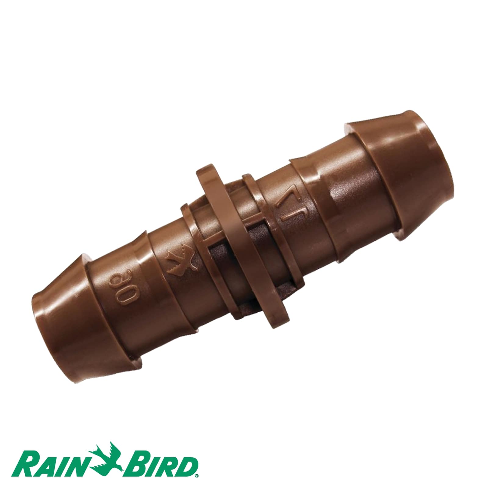 17 mm Rain Bird Schlauch Verbinder Kunststoff Tülle Tropf Fitting braun Typ XFF17 - PN 3,5 bar