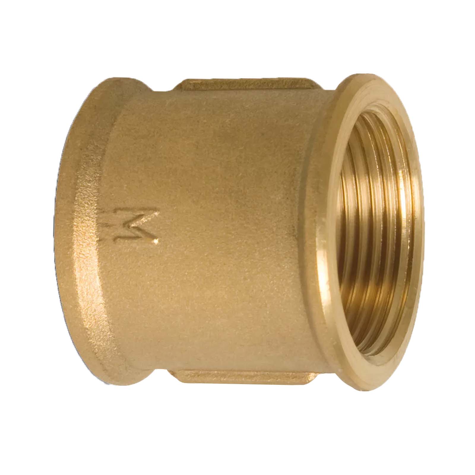 1/4" Muffe Innen x Innengewinde IG Messing Fittings PN 30 bar