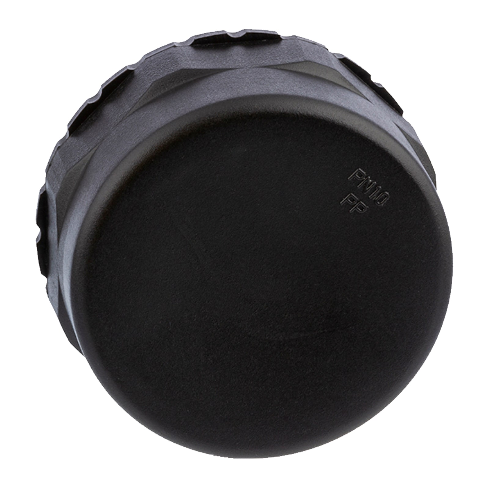 2" PP Gewinde Fitting Kappe schwarz Innengewinde IG Polypropylen - PN 10 bar
