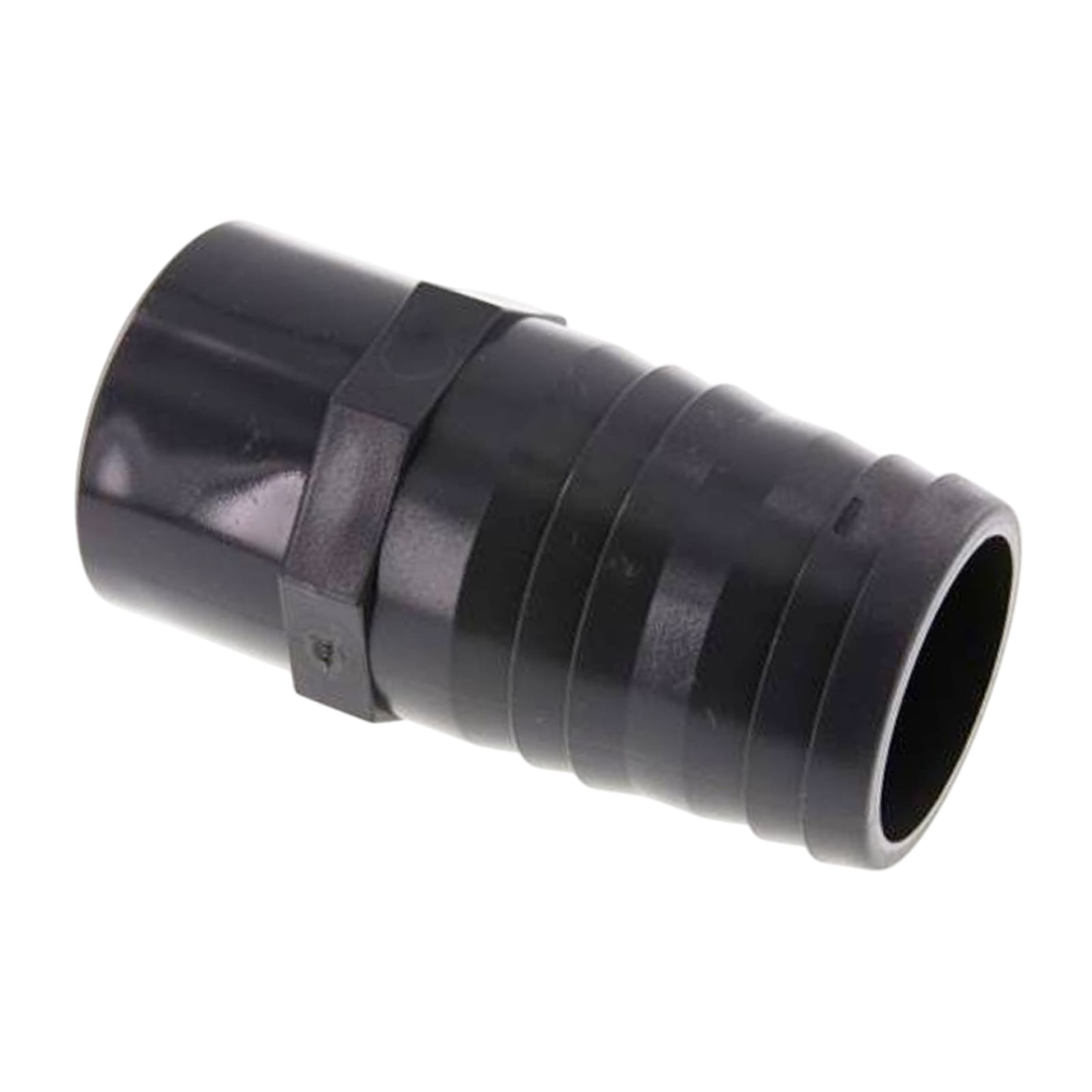 63 mm PVC Klebefitting Schlauch Klebe Tülle Stutzen Verbinder Pool Teich DN63 -> 60 mm - PN 10 bar
