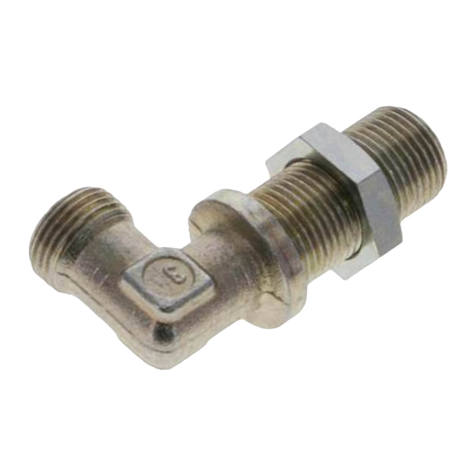 Hydraulik Verschraubung Winkel 90° Schott Verschraubung 28 L (M 36 x2,0) AG ohne Mutter / Schneidring
