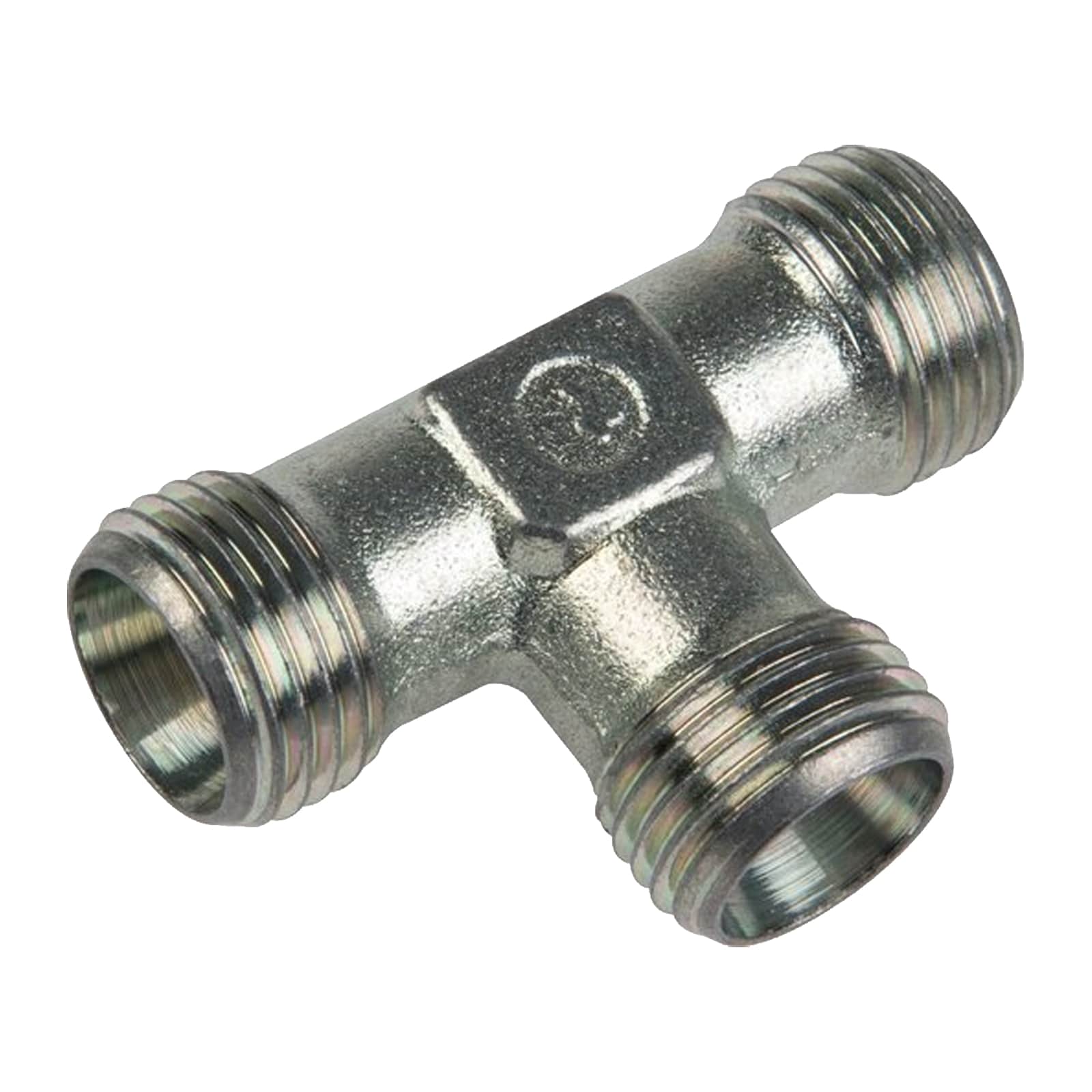 Hydraulik Verschraubung T-Stück 90° 28 L (M 36 x2,0) AG ohne Mutter / Schneidring