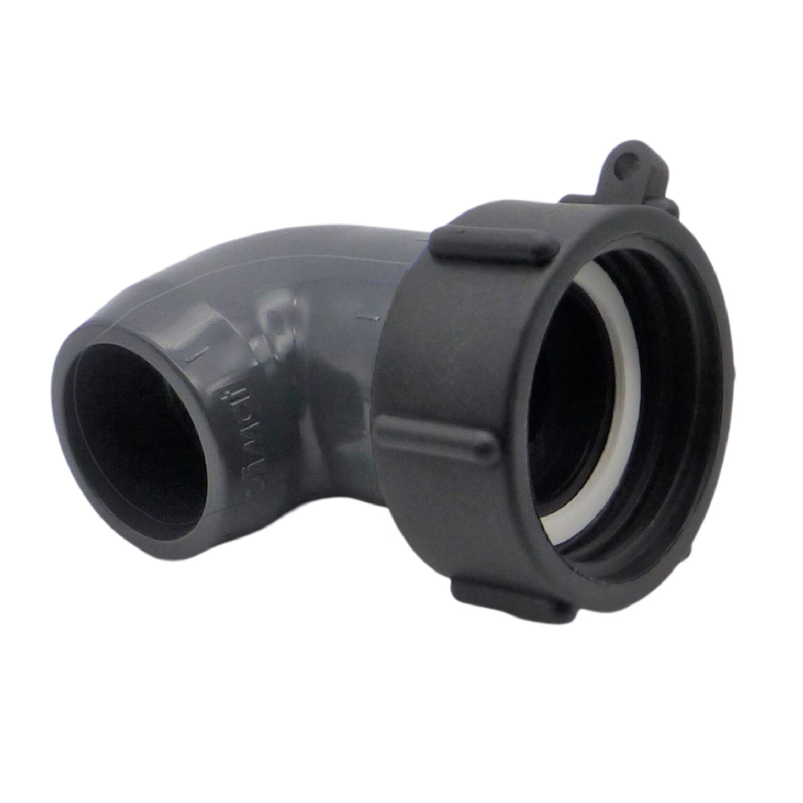 IBC Container Anschluss Adapter Set S60 x 6 -> 40 mm PVC Winkel 90°