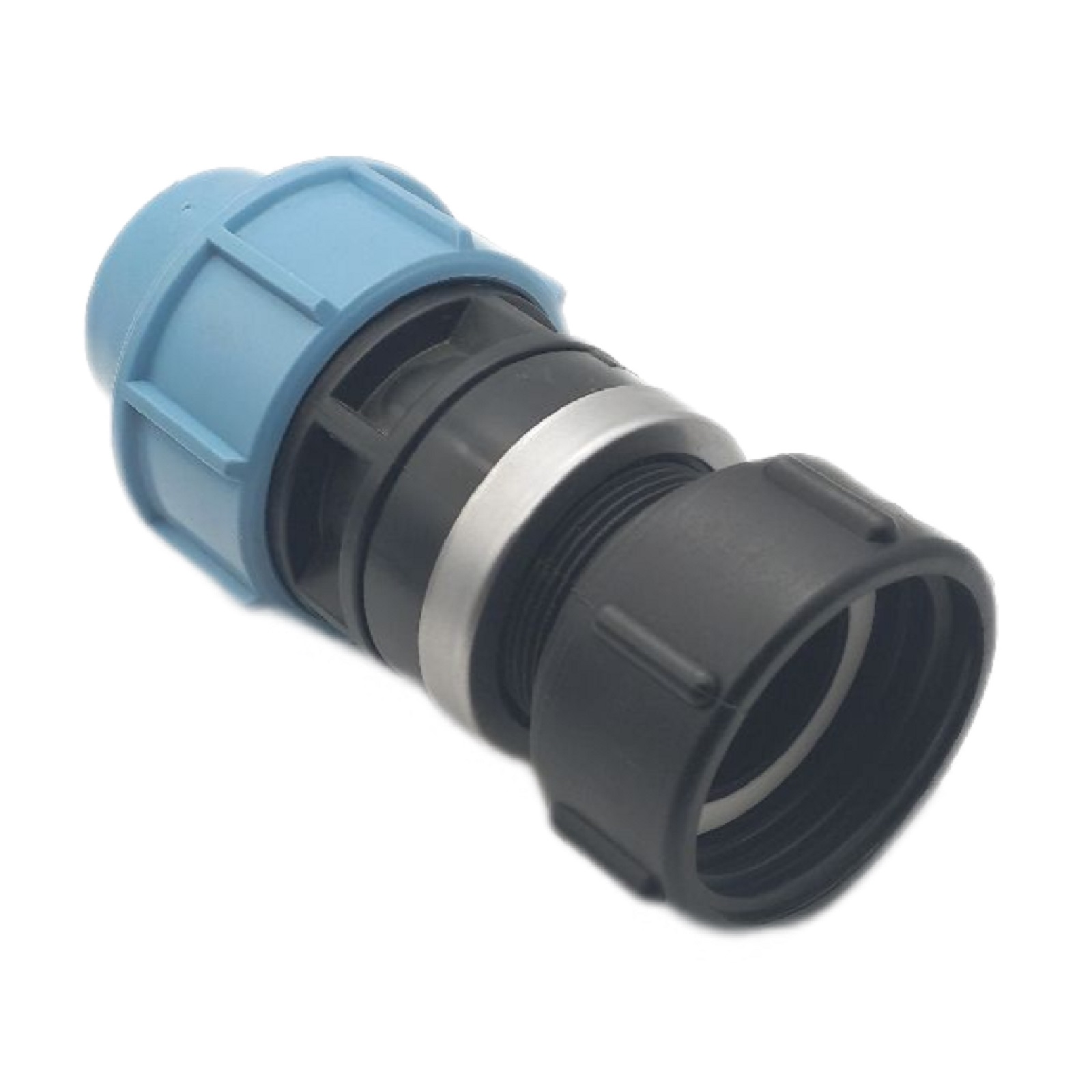 IBC Container Anschluss Adapter Set S60 x 6 -> 63 mm PE/PP Kupplung