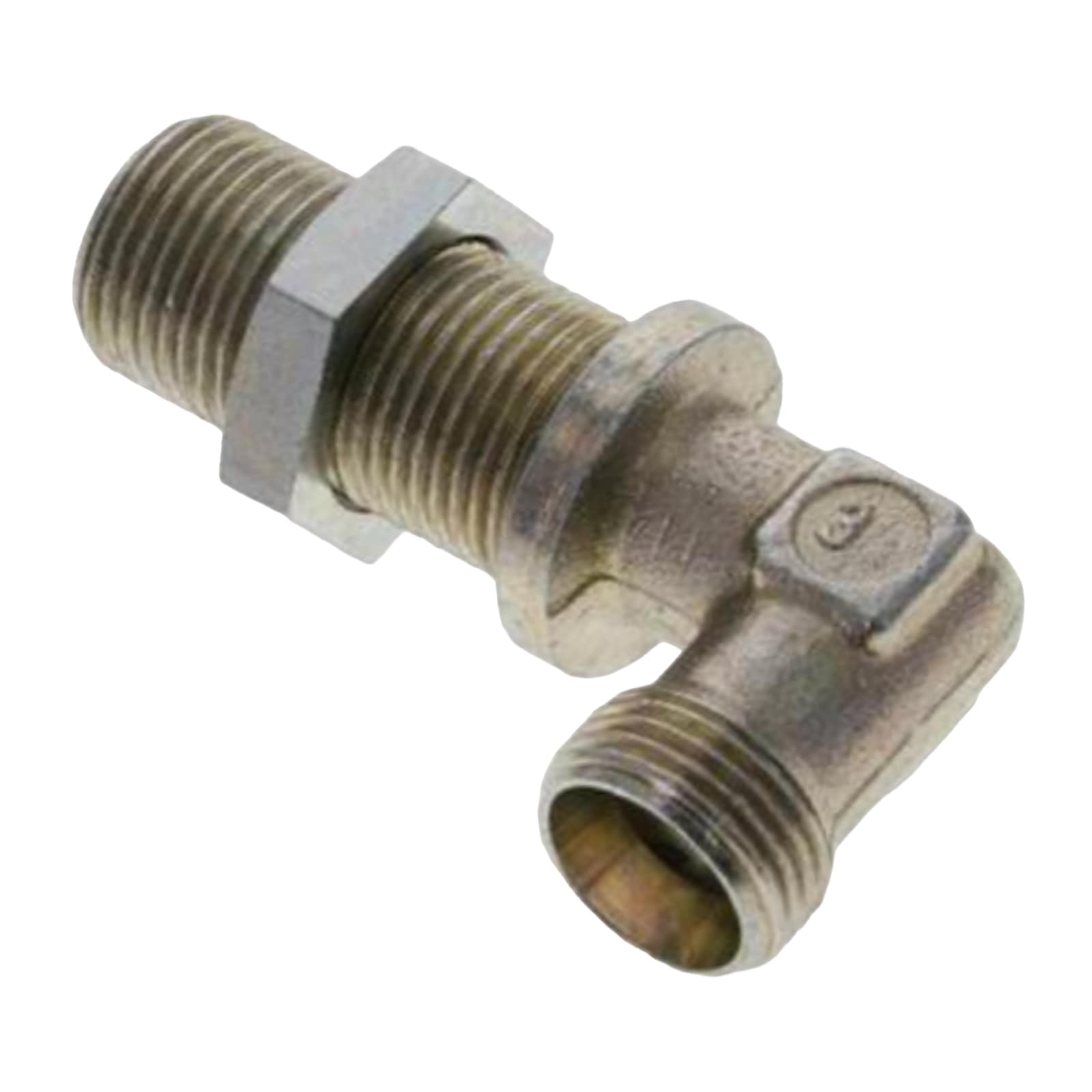 Hydraulik Verschraubung Winkel 90° Schott Verschraubung 28 L (M 36 x2,0) AG ohne Mutter / Schneidring