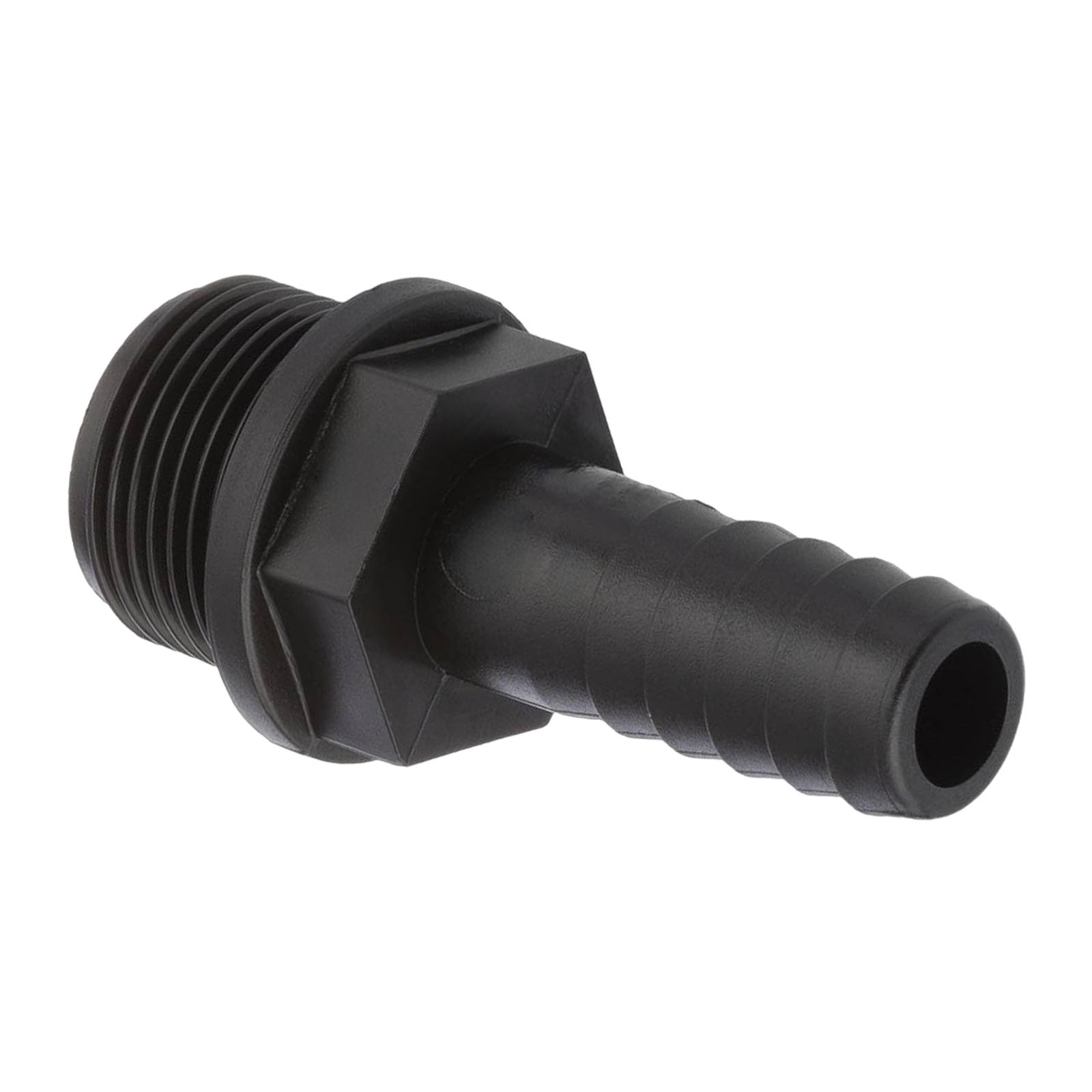 16 mm x 3/4 " PP Gewinde Fitting Schlauch Tülle Stutzen Außengewinde AG - PN 6 bar