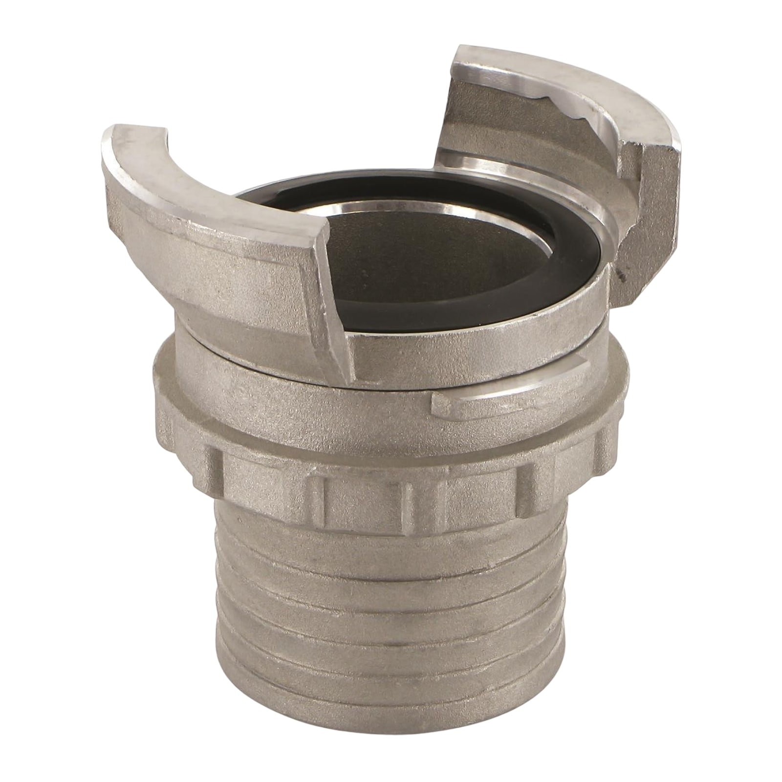 DN 65 DSP Kupplung Aluminium Schlauch Stutzen Tülle gerillt 70 mm Verriegelung - PN 16 bar
