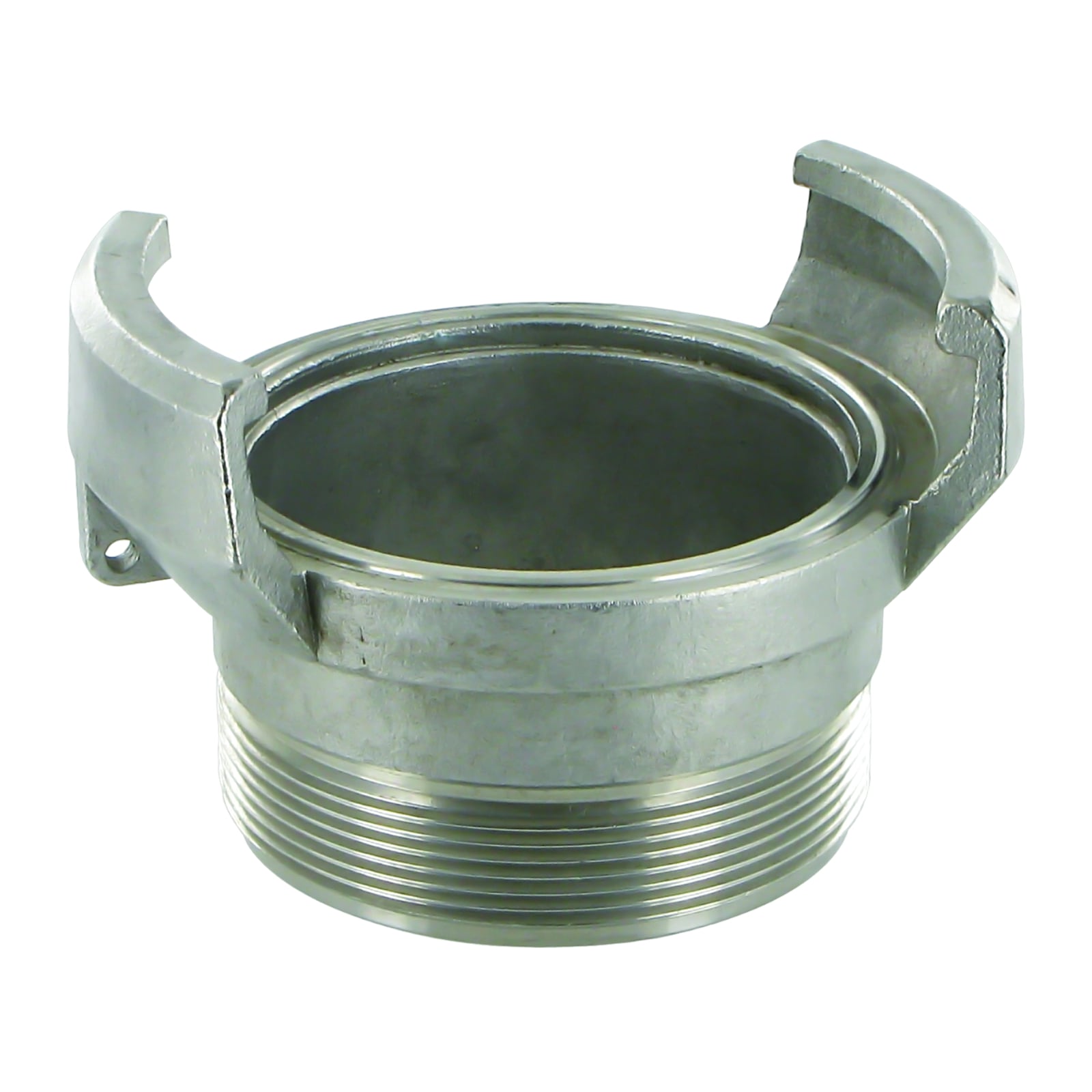DN 100 Guillemin Kupplung BSPP Außengewinde AG 4" Edelstahl AISI 316 - PN 16 bar