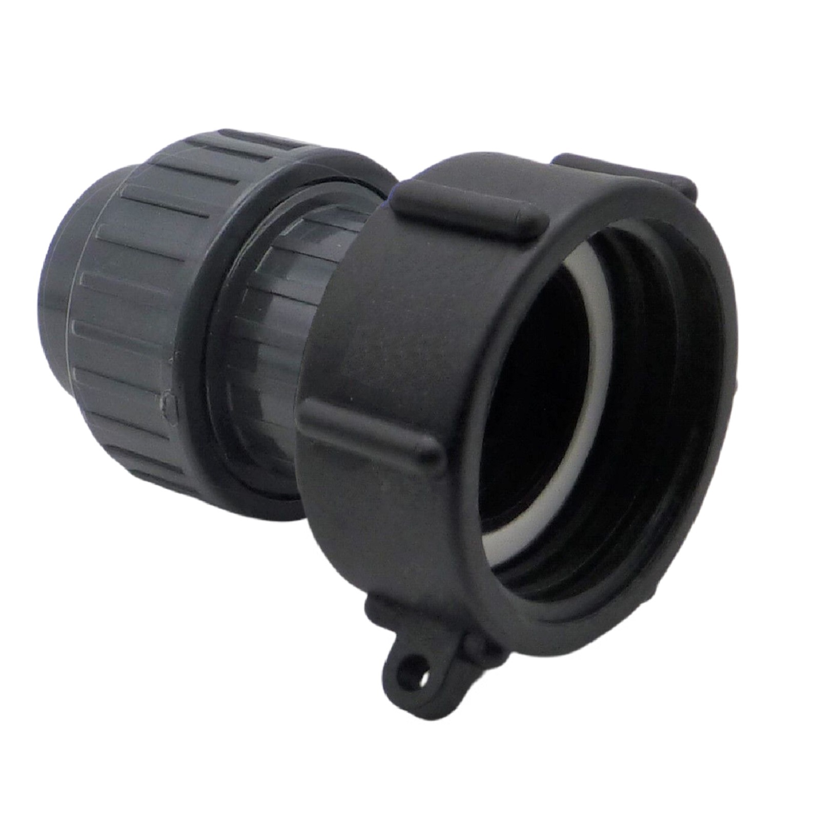 IBC Container Anschluss Adapter Set S60 x 6 -> 50 mm PVC Verschraubung