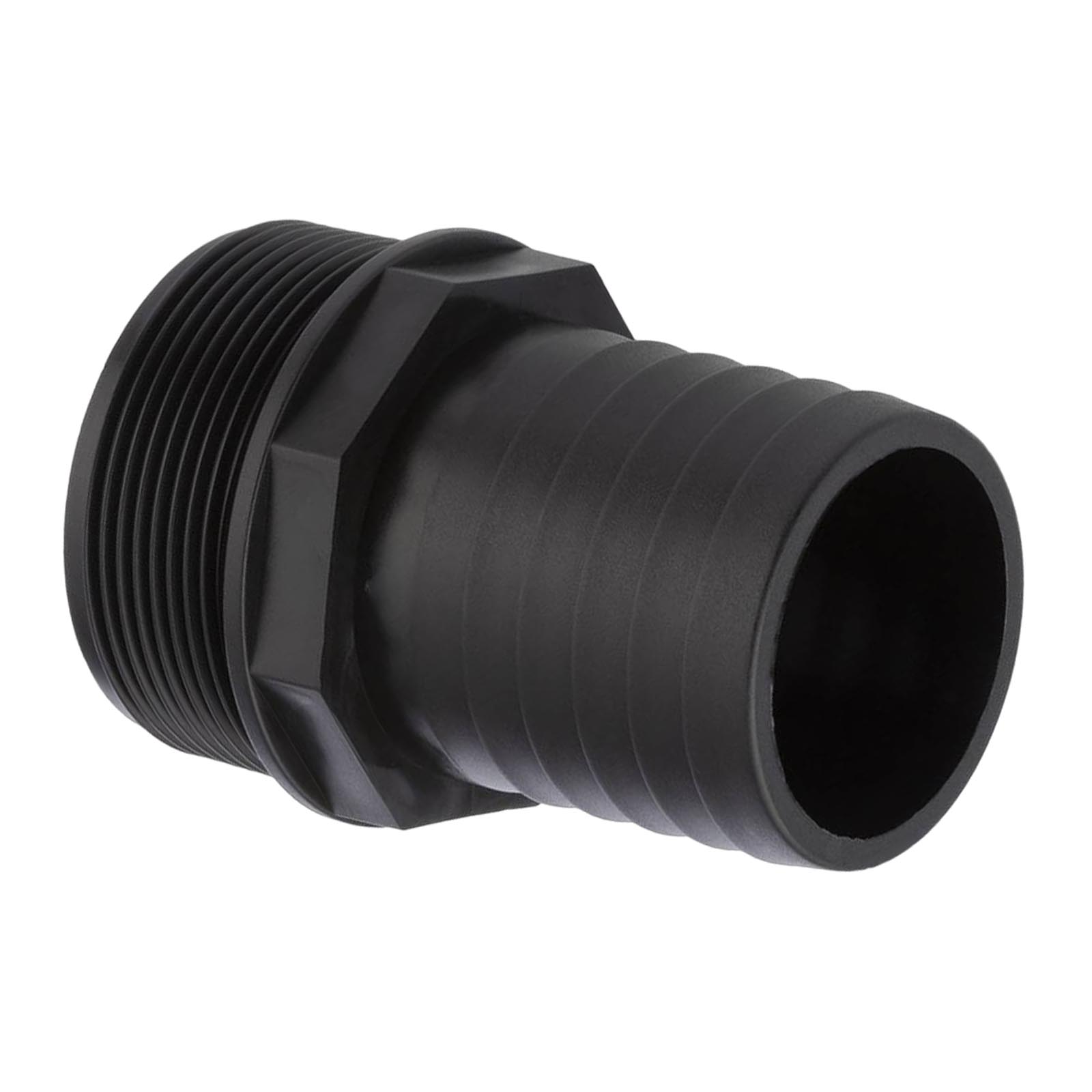 50 mm x 2 " PP Gewinde Fitting Schlauch Tülle Stutzen Außengewinde AG - PN 6 bar
