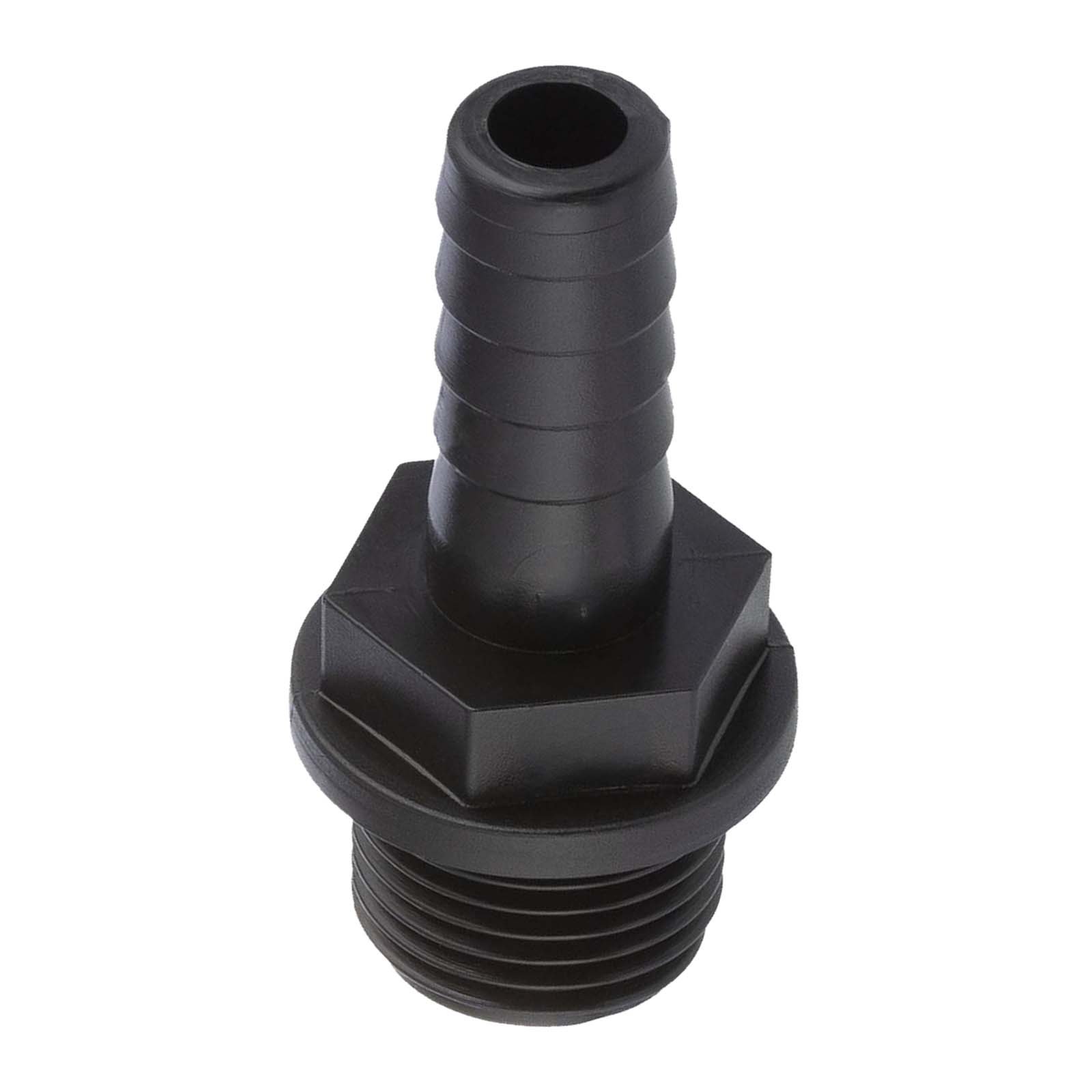 13 mm x 1/2 " PP Gewinde Fitting Schlauch Tülle Stutzen Außengewinde AG - PN 6 bar
