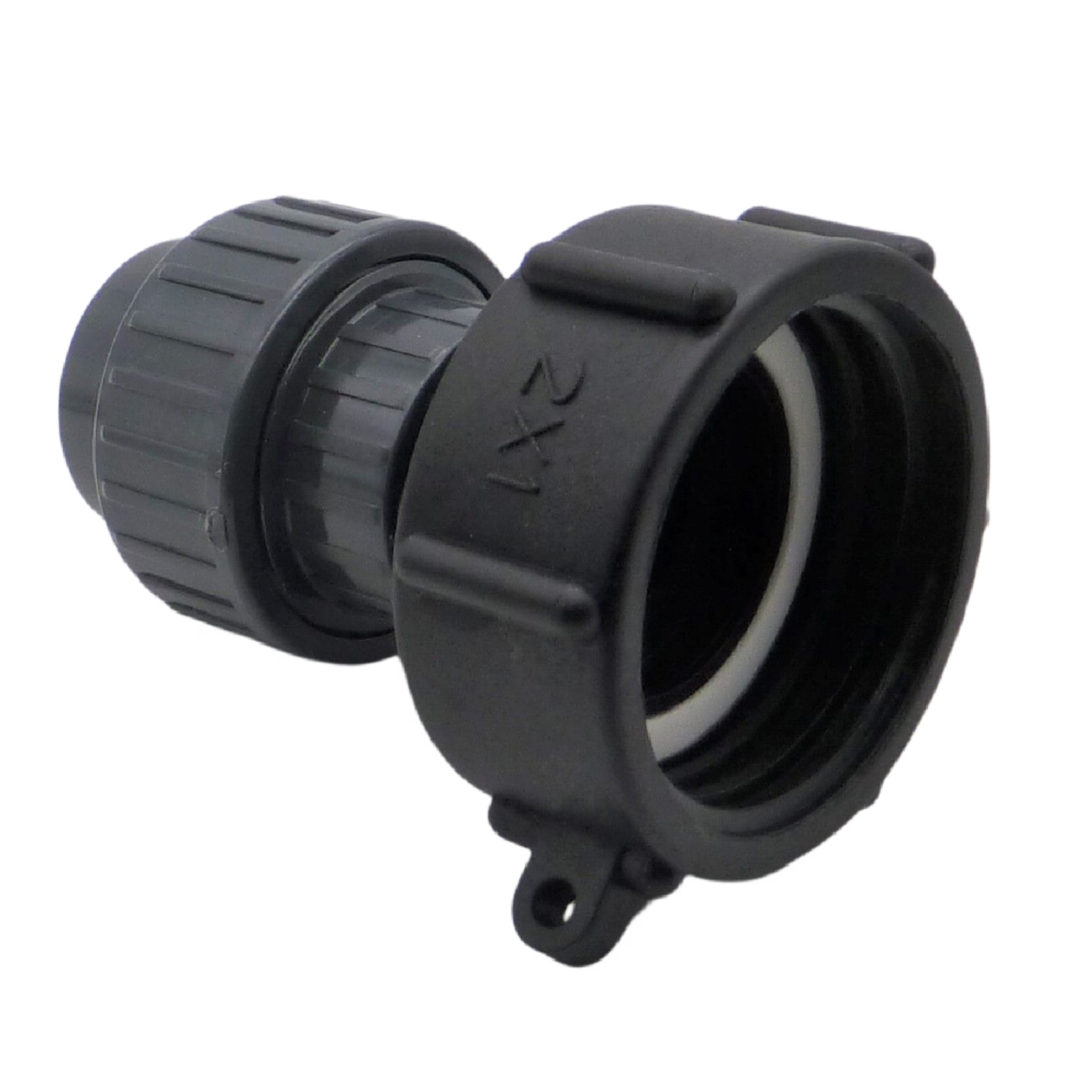 IBC Container Anschluss Adapter Set S60 x 6 -> 32 mm PVC Verschraubung