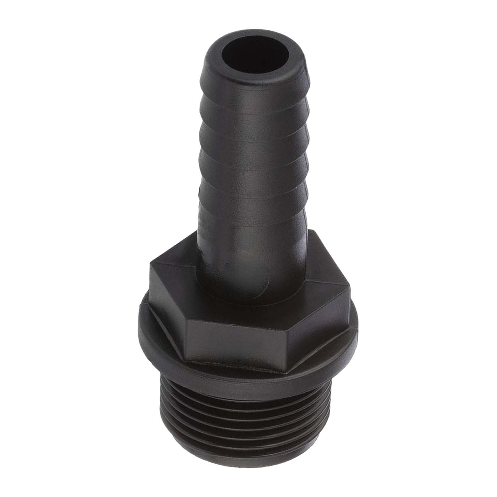 16 mm x 3/4 " PP Gewinde Fitting Schlauch Tülle Stutzen Außengewinde AG - PN 6 bar