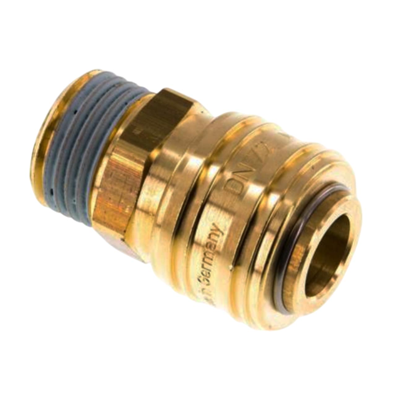 1/8 " Druckluft Kupplung Dose Schnell Messing NW 7,2 mit Innengewinde AG - PN 35 bar