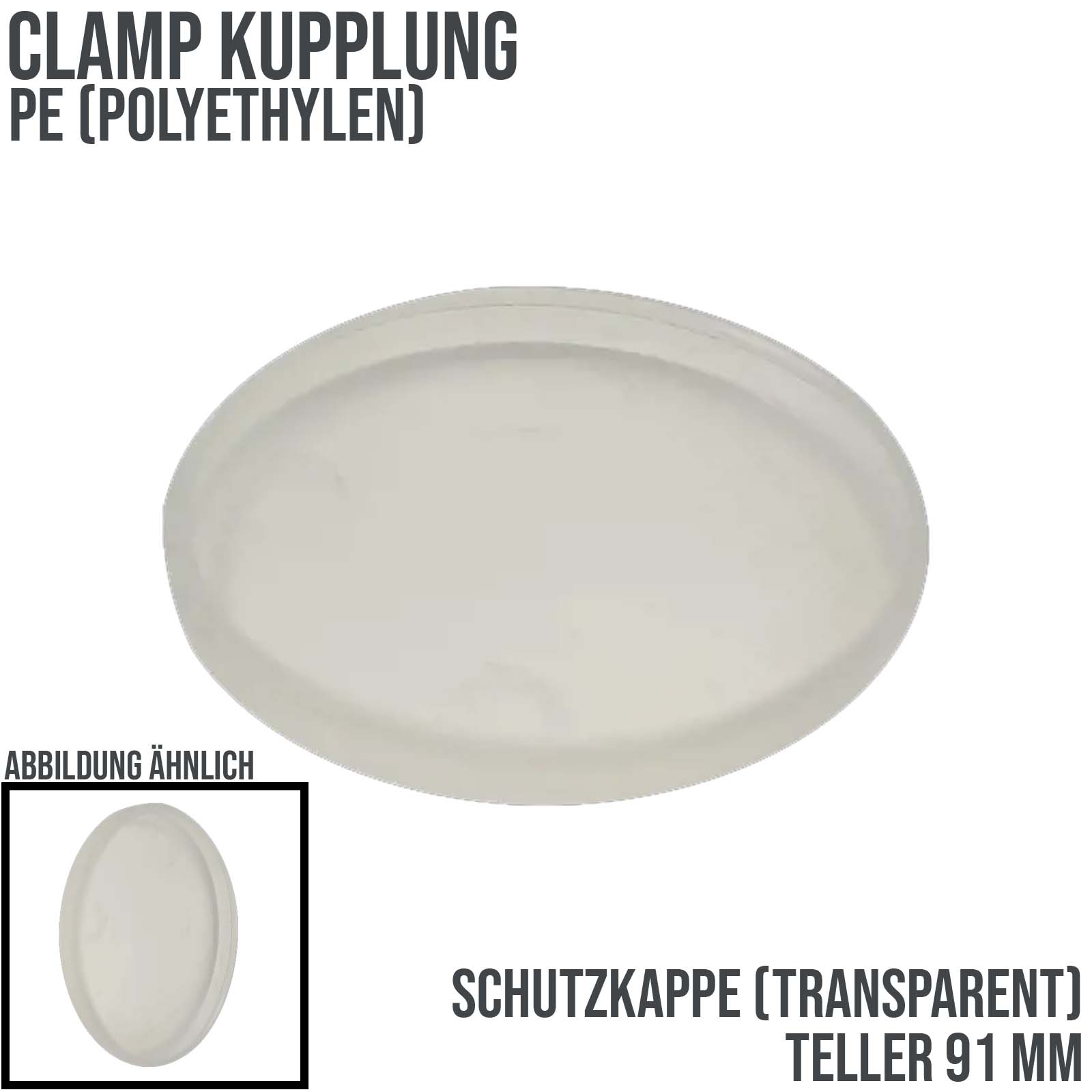 CLAMP System-Kupplungen in verschieden Ausführung und Durchmesser aus Edelstahl (AISI 304/316) finden sie in großer Auswahl in unserem Shop