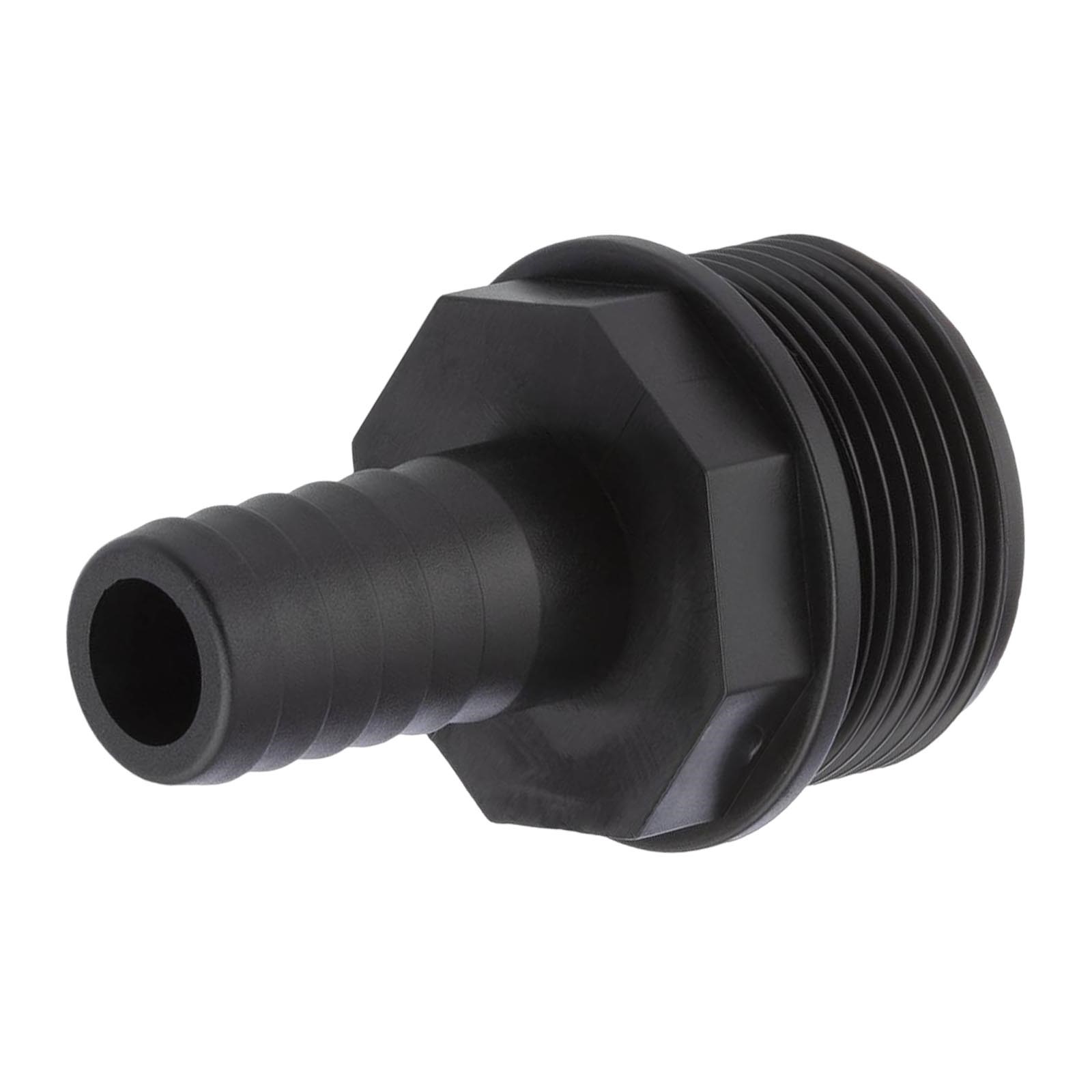 20 mm x 1 1/4 " PP Gewinde Fitting Schlauch Tülle Stutzen Außengewinde AG - PN 6 bar