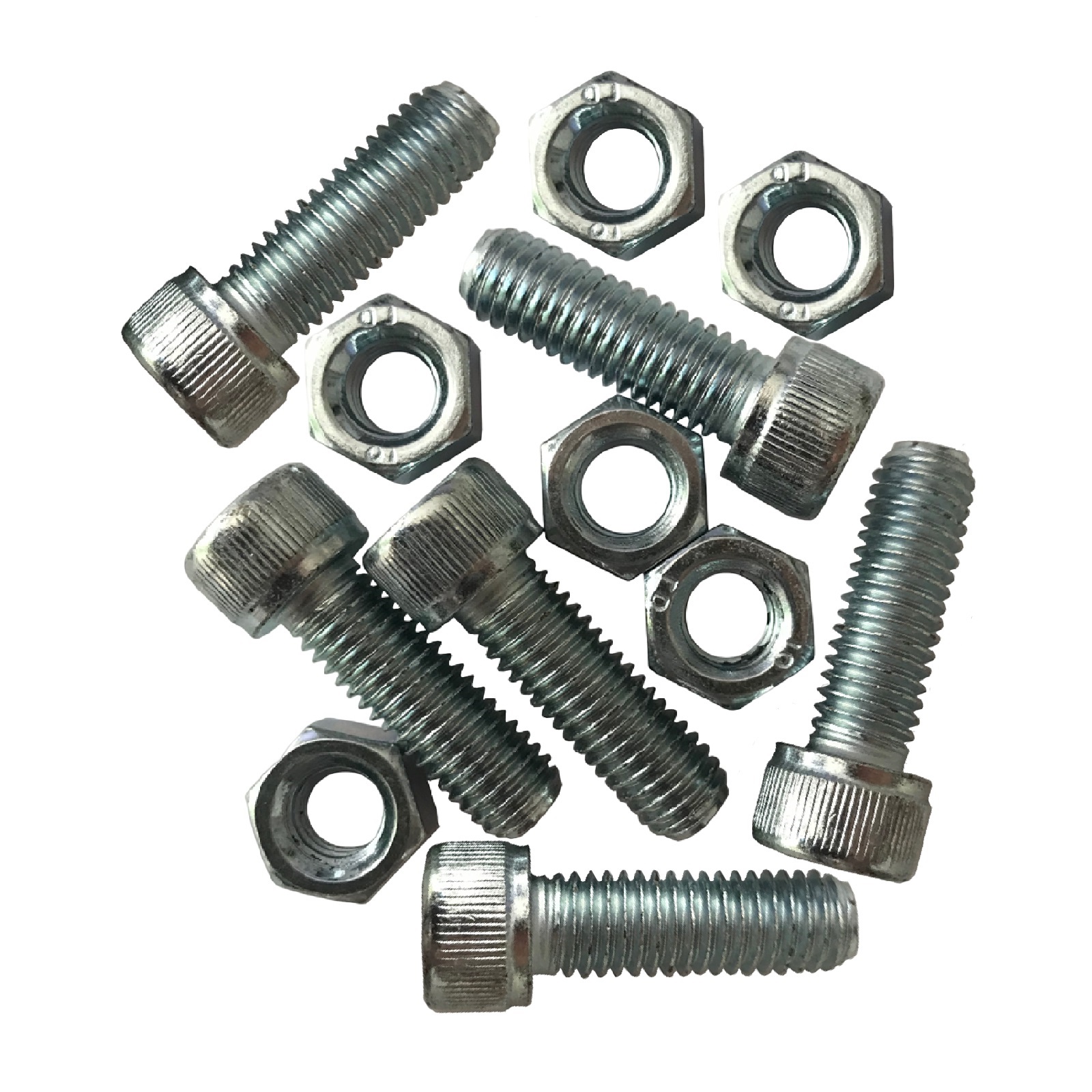 M 12 x 60 Schrauben Satz Klemmschale Stahl