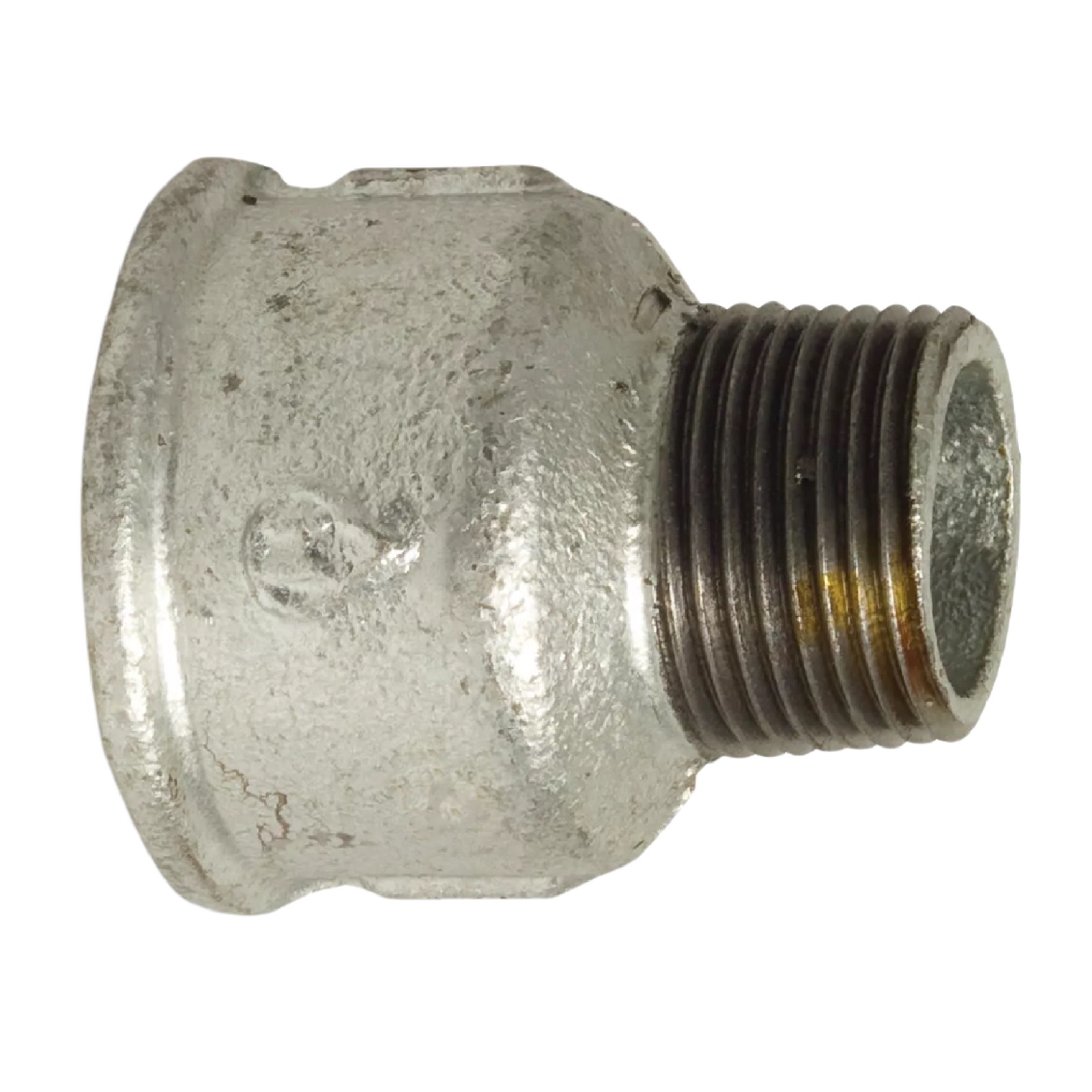 1/4" x 1/8" Gusseisen Temperguss Reduziermuffe Innen x Außengewinde PN 25 bar