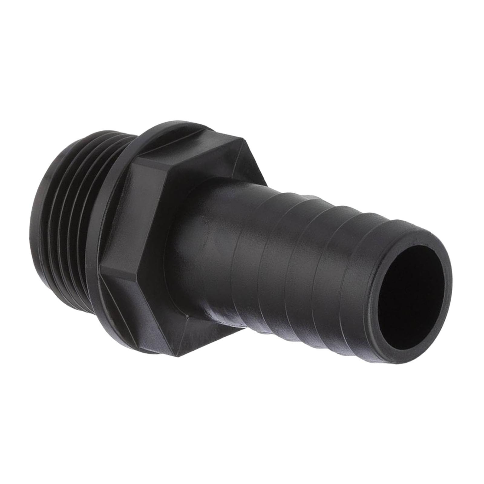 25 mm x 1 " PP Gewinde Fitting Schlauch Tülle Stutzen Außengewinde AG - PN 6 bar