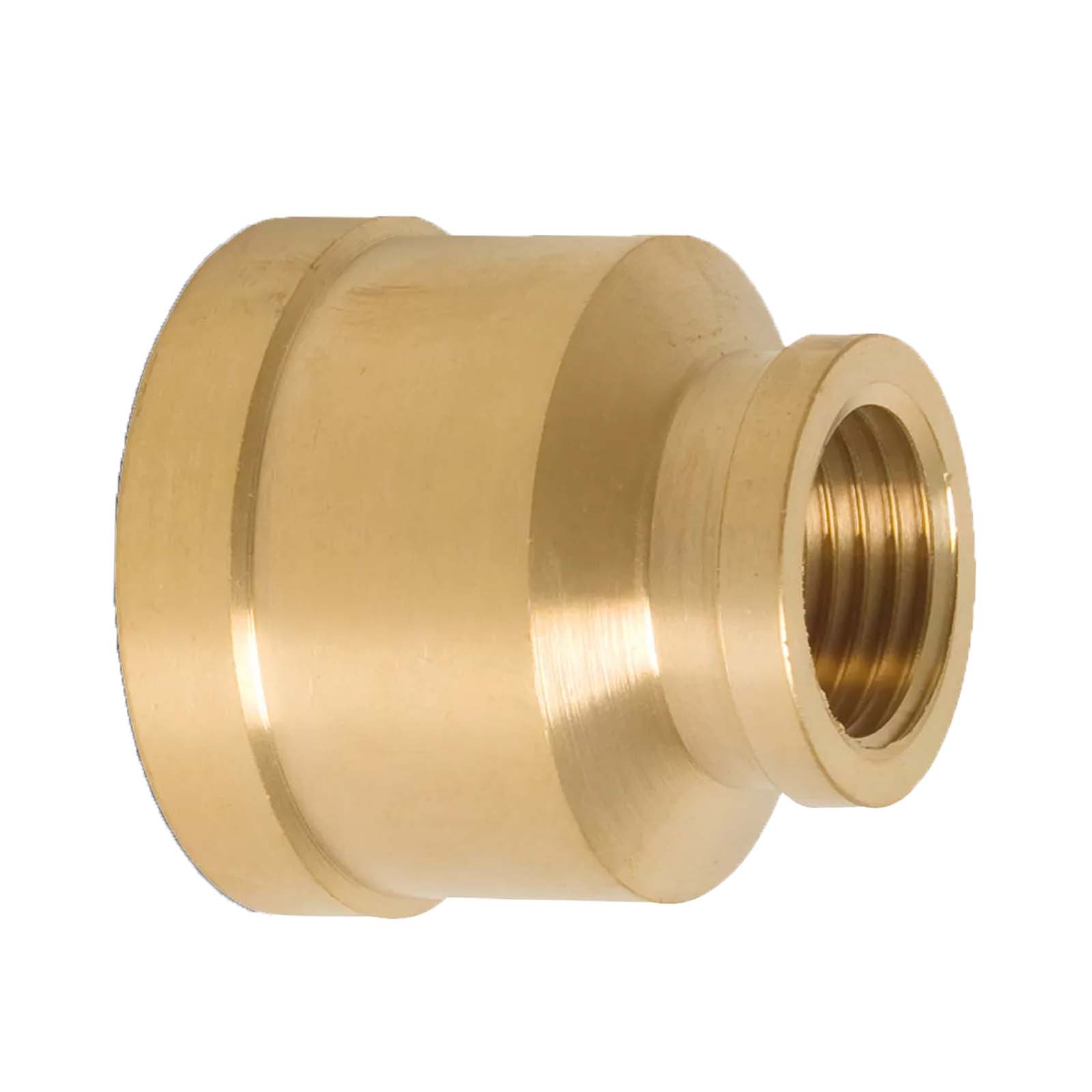 3/8" x 1/4" Reduziermuffe Innengewinde IG Messing Fittings PN 30 bar