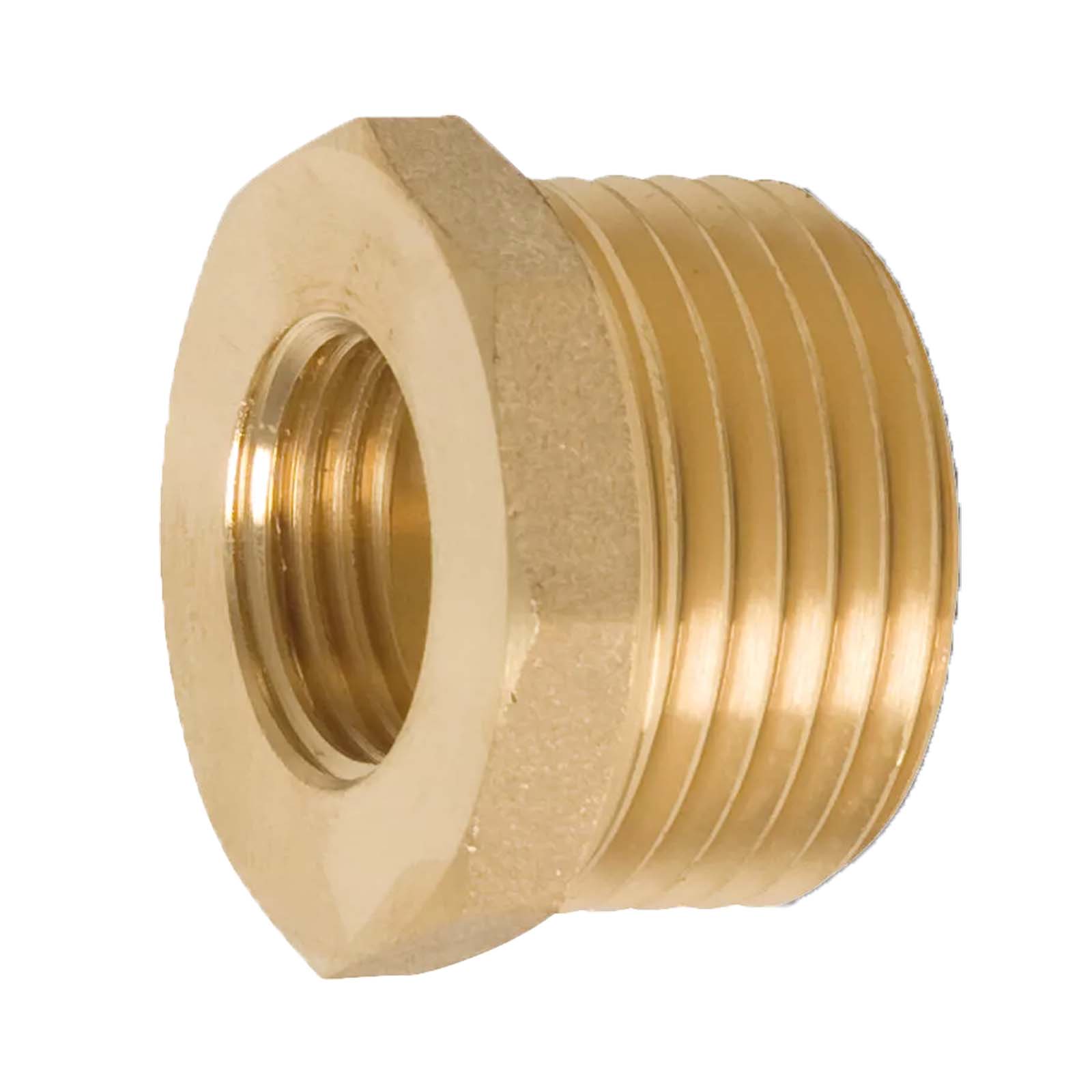 3/8" x 1/4" Reduzierstück Außen x Innengewinde AG x IG Messing Fittings PN 30 bar