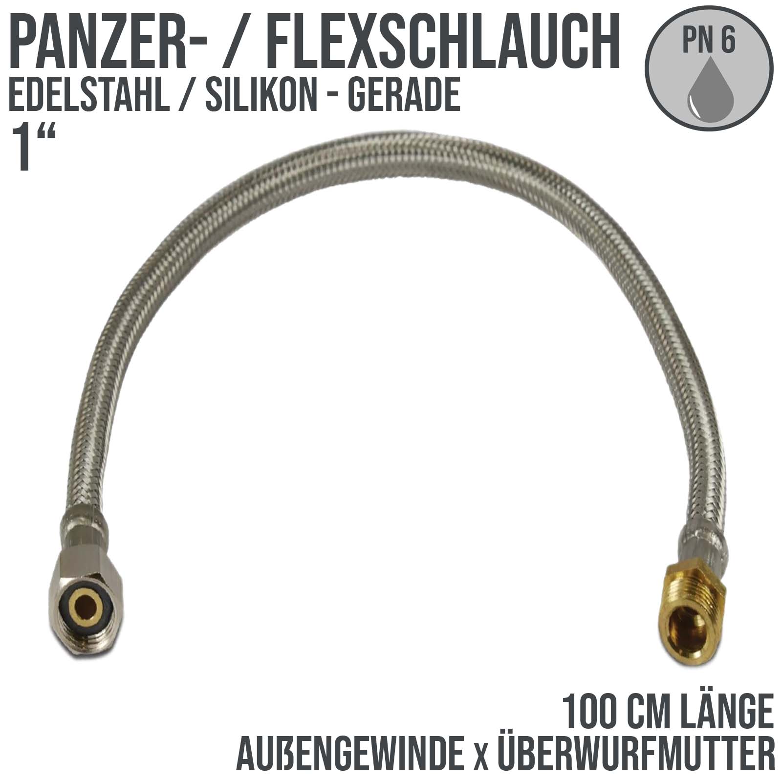 Flex- / Panzerschlauch in verschiedenen Ausführugen für den im Sanitärbereich, Küche und Bad finden Sie in unserem Shop…