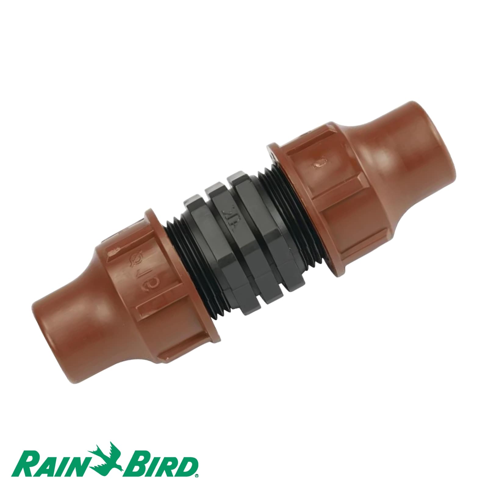 16 mm Rain Bird PP Schlauch Verbinder Lock Quick Tropf Fitting braun Typ BF-12