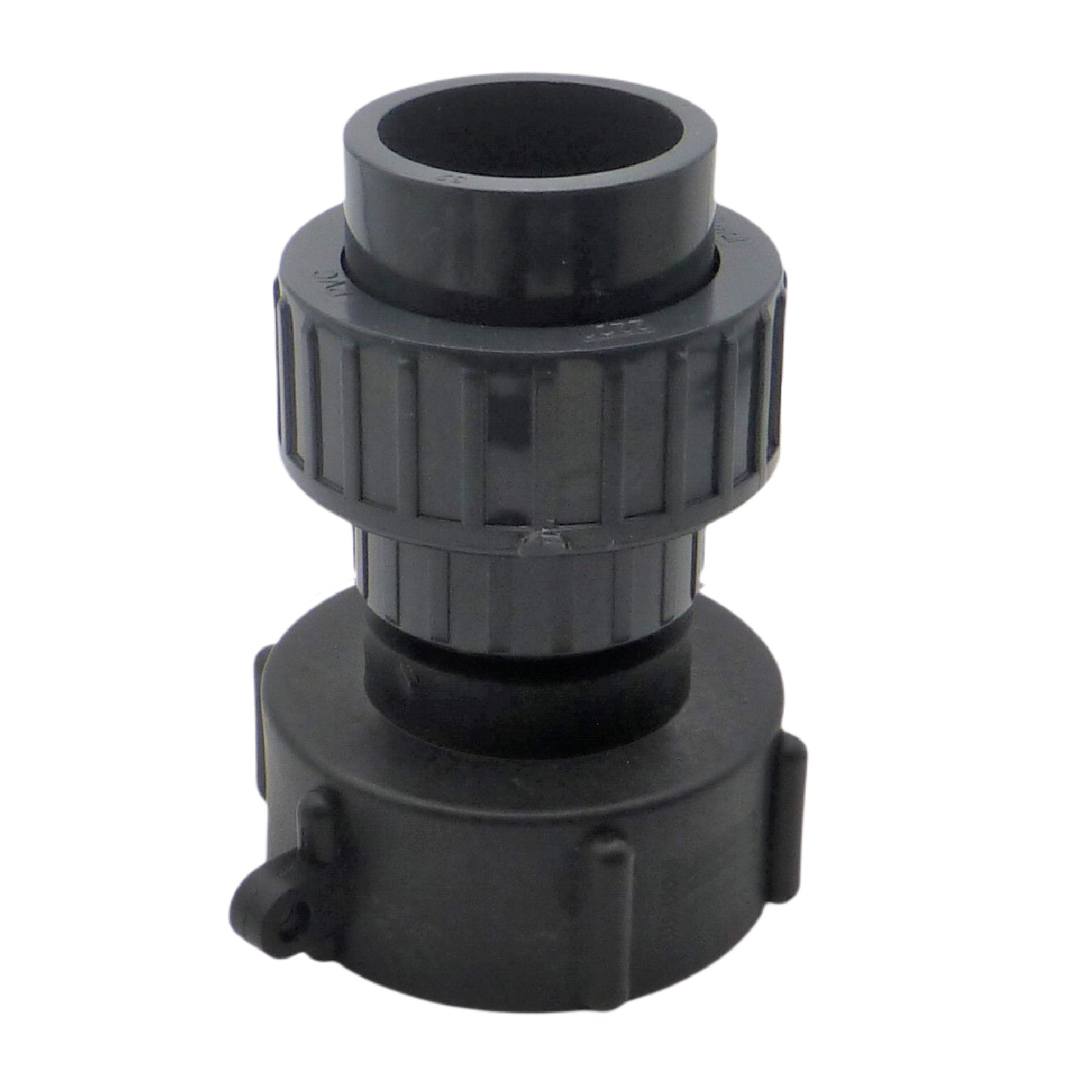 IBC Container Anschluss Adapter Set S60 x 6 -> 50 mm PVC Verschraubung