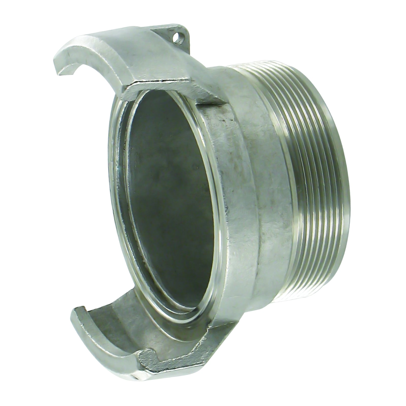 DN 100 Guillemin Kupplung BSPP Außengewinde AG 4" Edelstahl AISI 316 - PN 16 bar