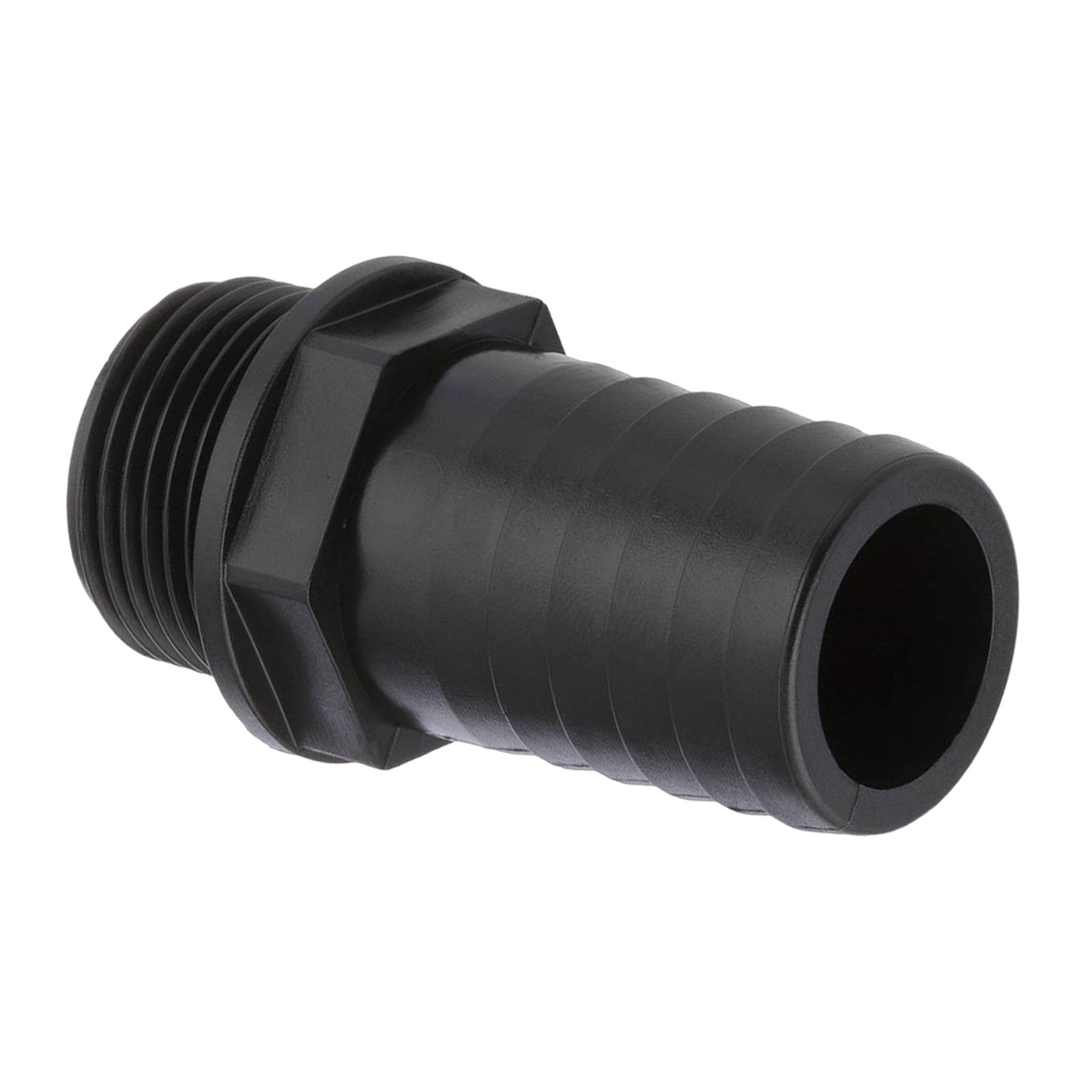32 mm x 1 " PP Gewinde Fitting Schlauch Tülle Stutzen Außengewinde AG - PN 6 bar