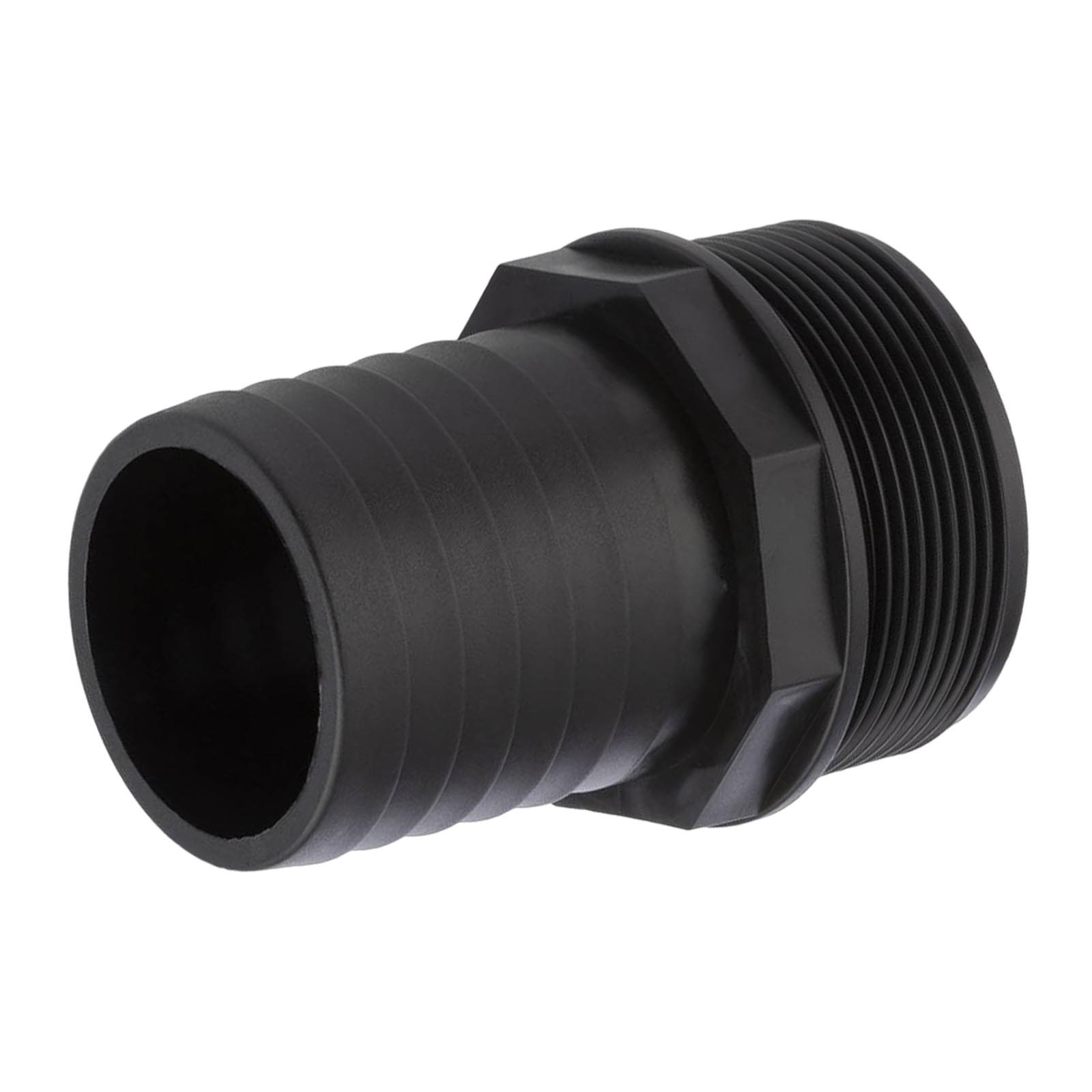 50 mm x 2 " PP Gewinde Fitting Schlauch Tülle Stutzen Außengewinde AG - PN 6 bar