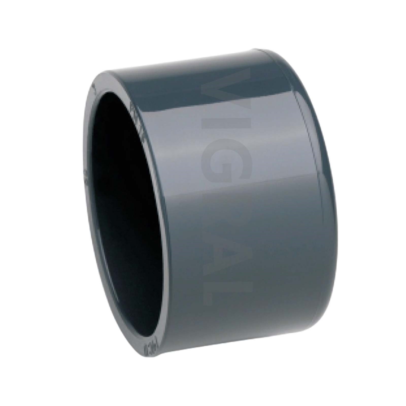 400 mm PVC Klebe Fitting End Kappe Verschluss Muffe Verbinder - PN 10 bar