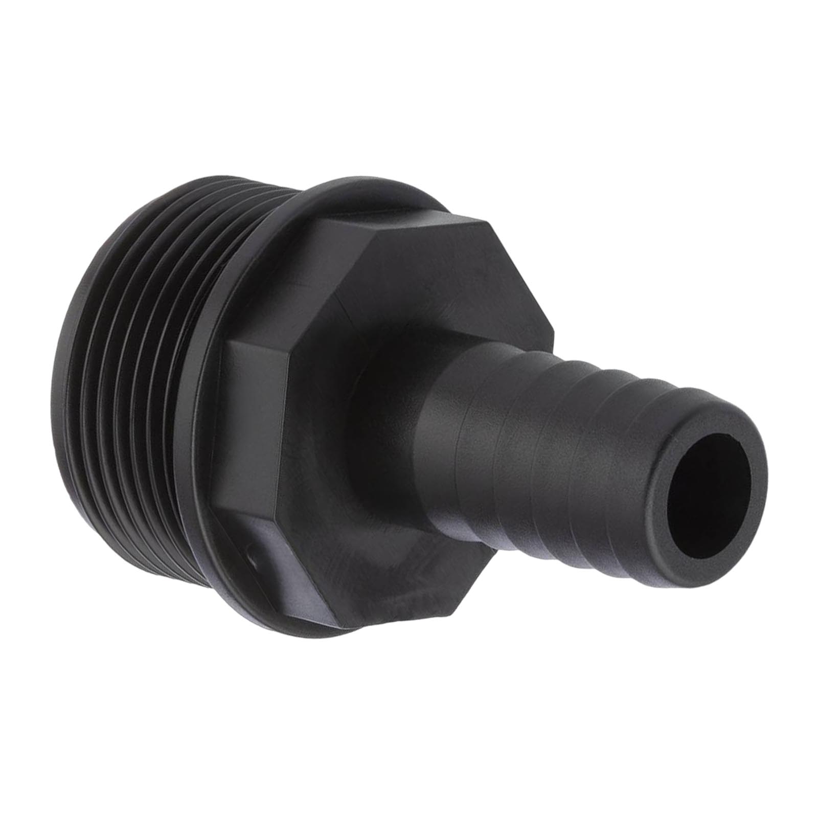 20 mm x 1 1/4 " PP Gewinde Fitting Schlauch Tülle Stutzen Außengewinde AG - PN 6 bar