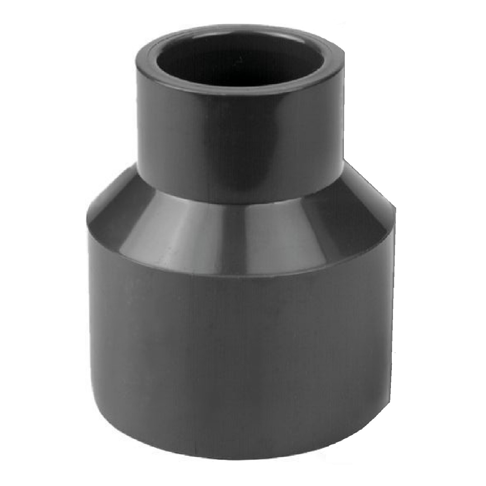 250 x 225 x 200  mm PVC Klebe Fitting Reduktion Reduzierer konisch Muffe Verbinder - PN 10 bar