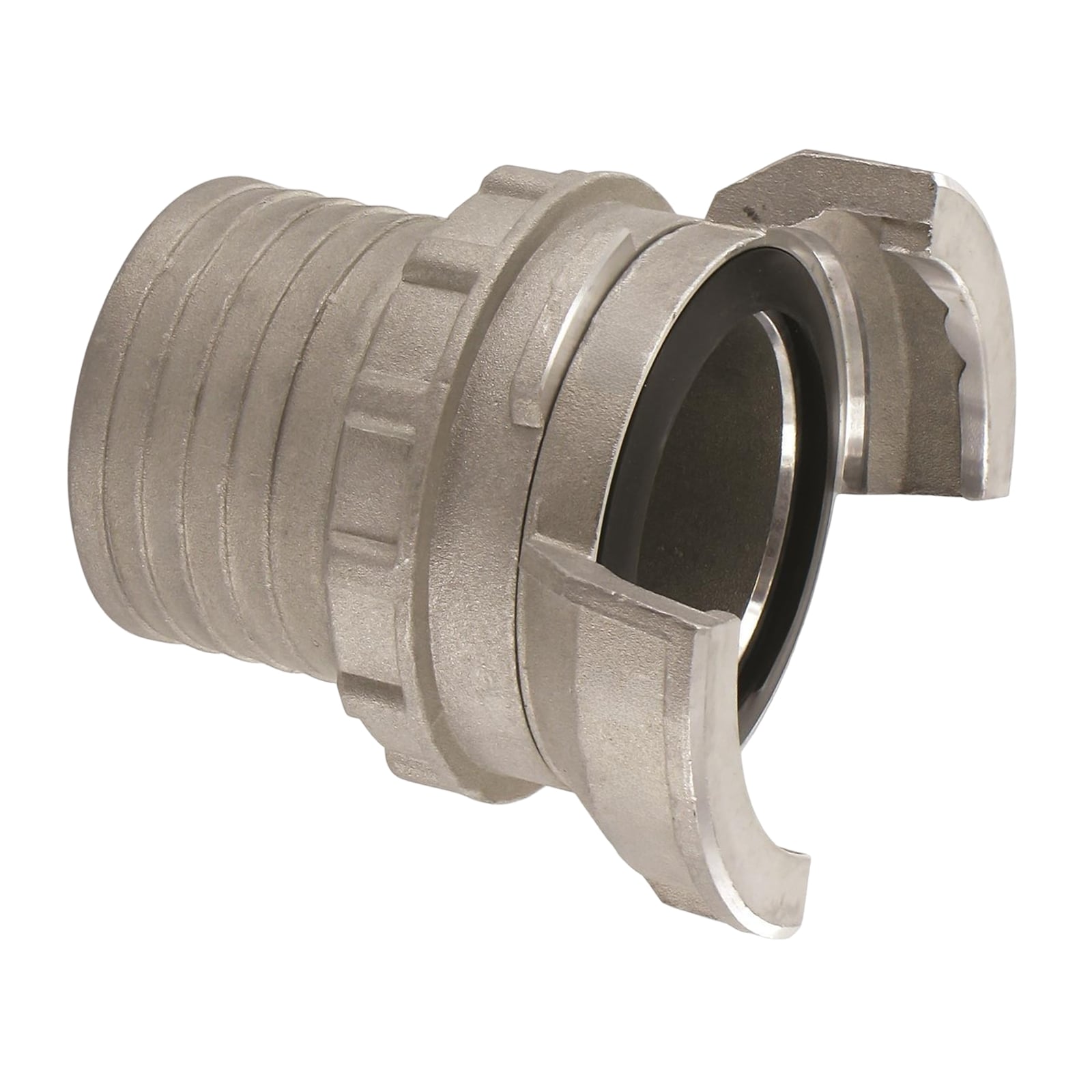 DN 65 DSP Kupplung Aluminium Schlauch Stutzen Tülle gerillt 70 mm Verriegelung - PN 16 bar