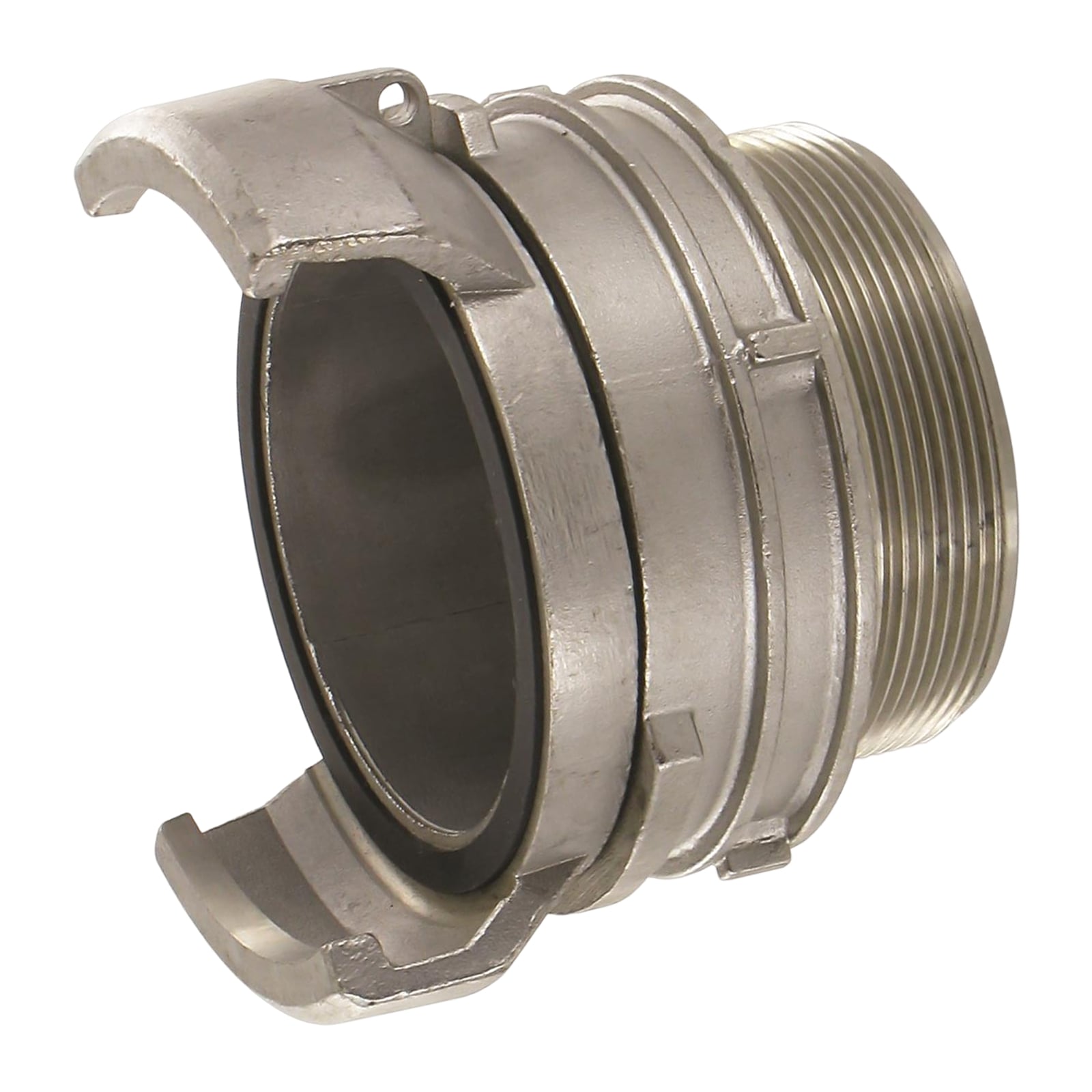 DN 100 Guillemin Kupplung Verriegelung BSPP Außengewinde AG 4" Edelstahl AISI 316 - PN 16 bar