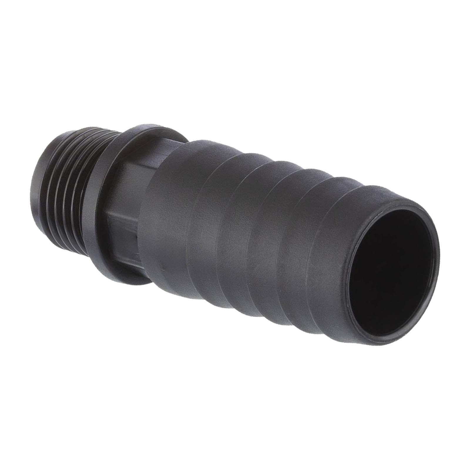 25 mm x 1/2 " PP Gewinde Fitting Schlauch Tülle Stutzen Außengewinde AG - PN 6 bar