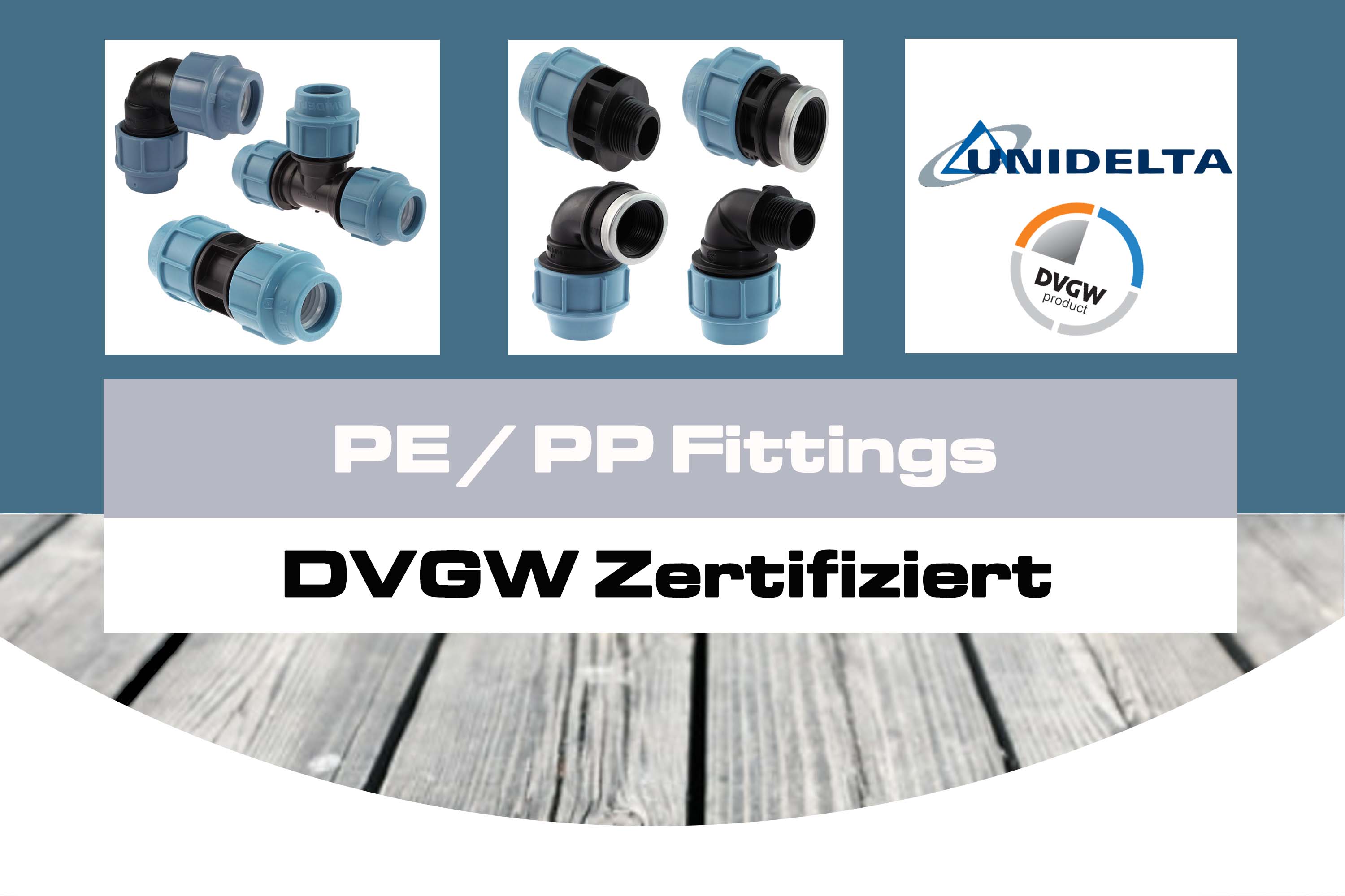 PE / PP Fittings (Unidelta) PE / PP Fittings (Unidelta)